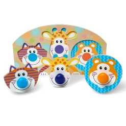 Safari Jumbo Peg Puzzle - 3 Pieces><noscript><img width=