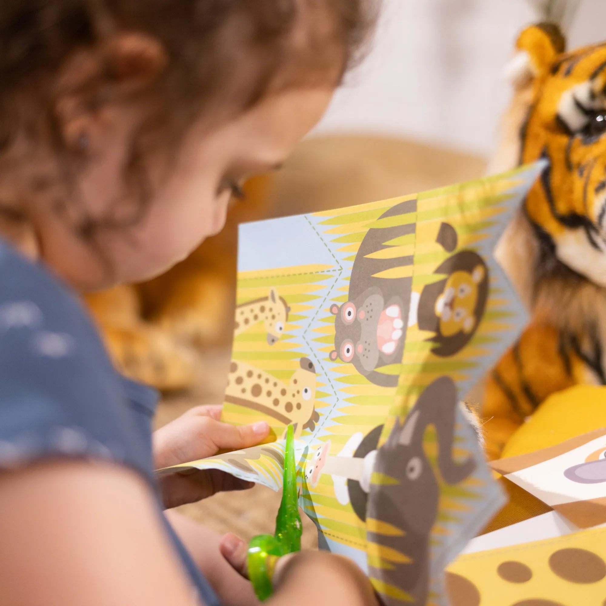 Safari Scissor Skills Activity Pad>Melissa & Doug New