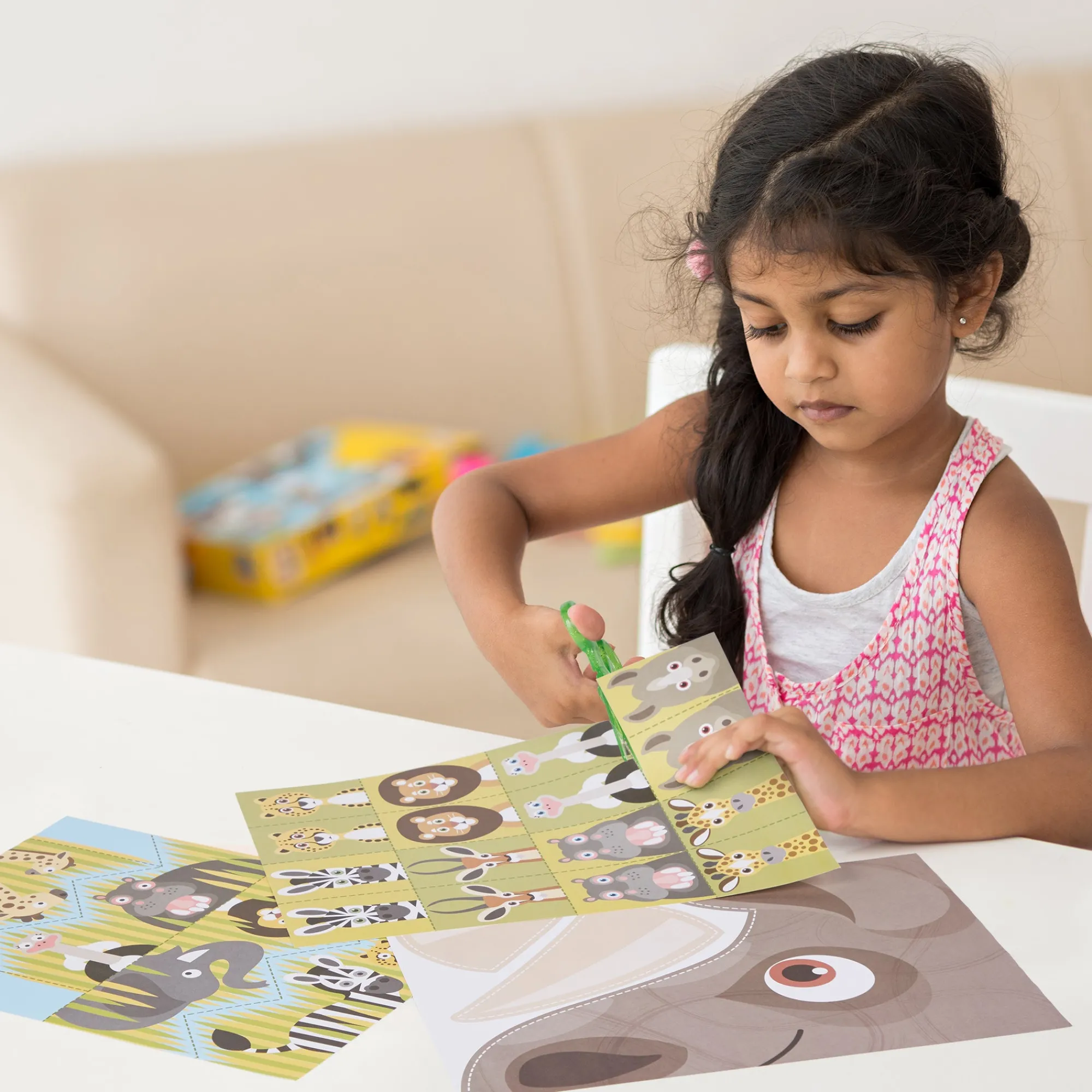 Safari Scissor Skills Activity Pad>Melissa & Doug New