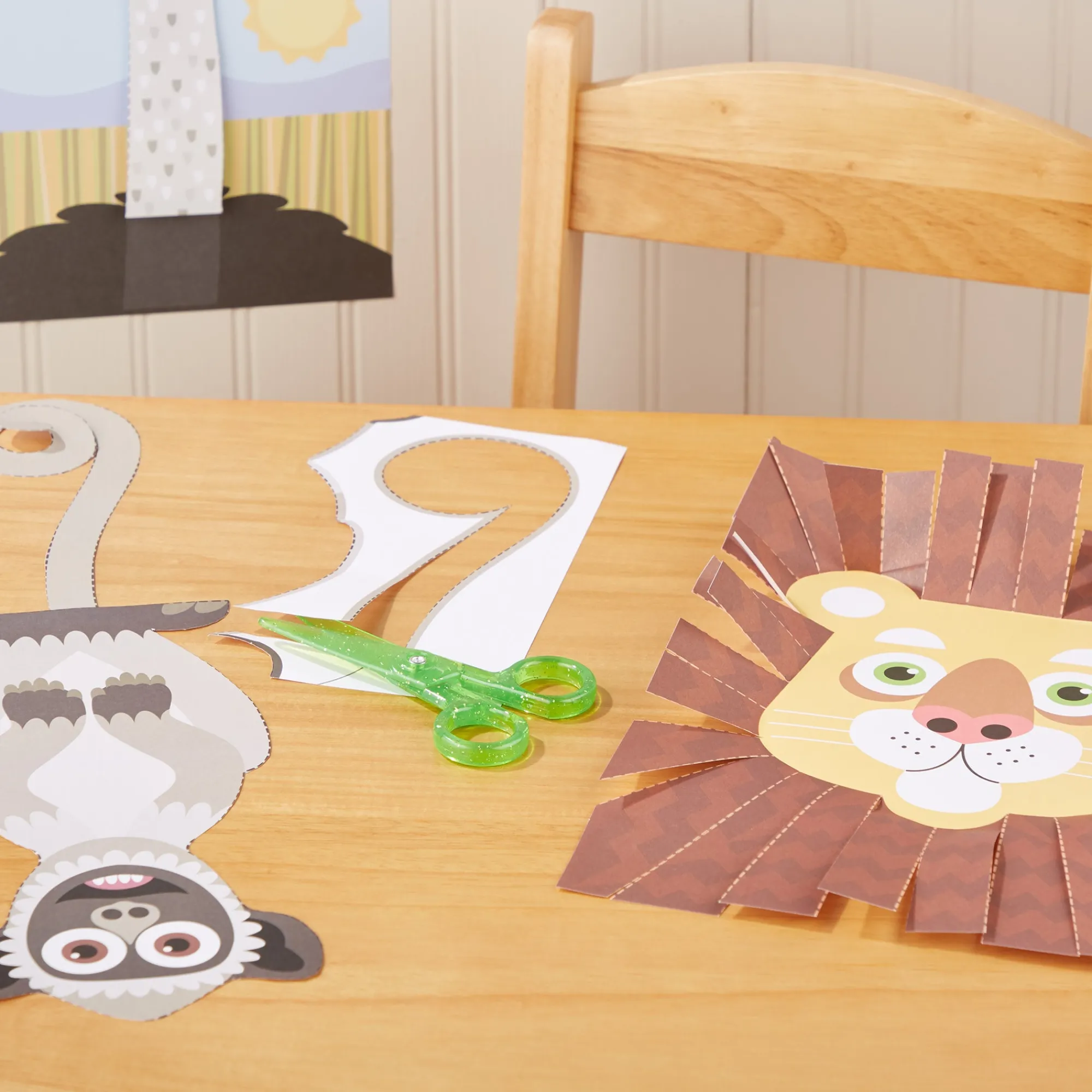 Safari Scissor Skills Activity Pad>Melissa & Doug New