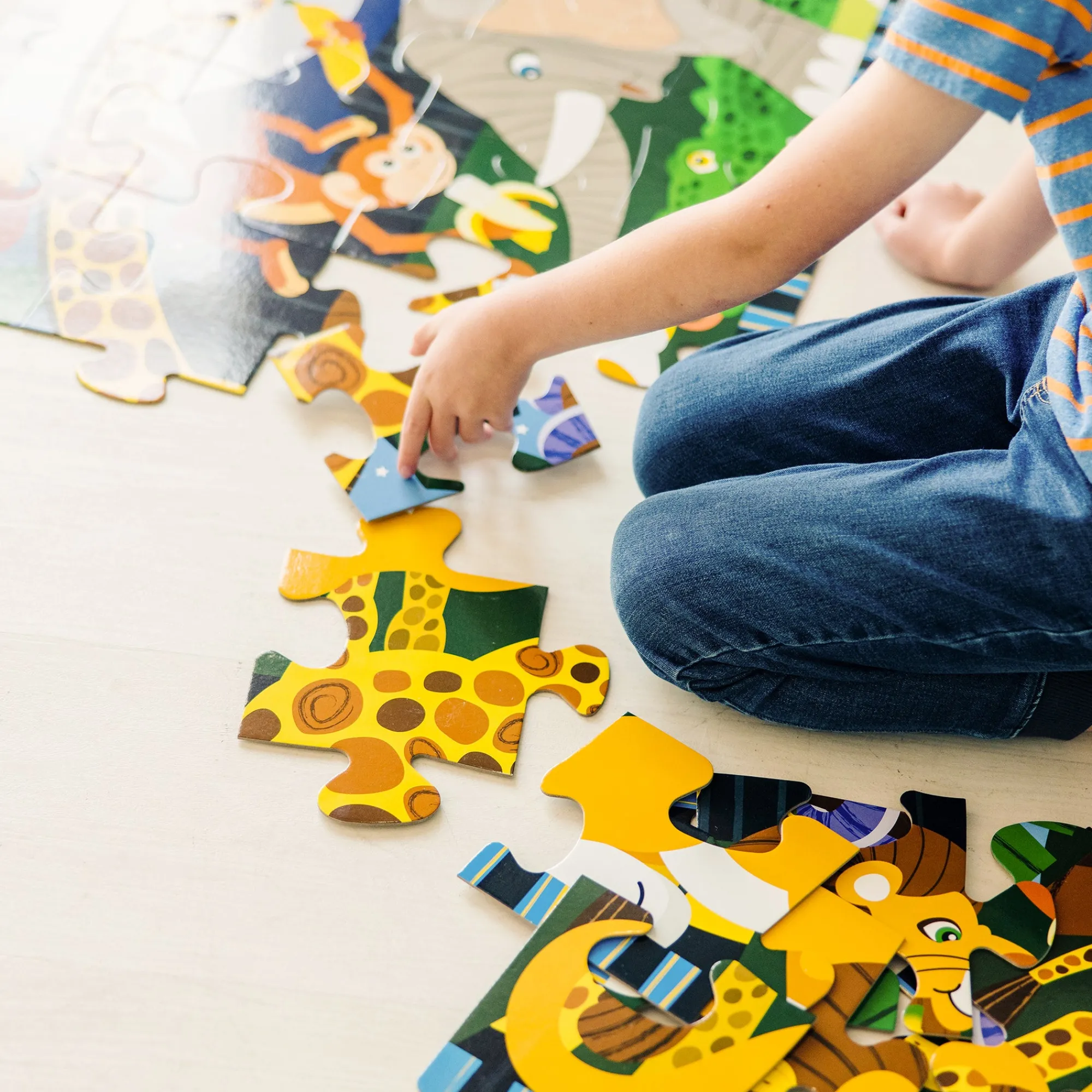 Safari Social Floor Puzzle - 24 Pieces>Melissa & Doug Clearance