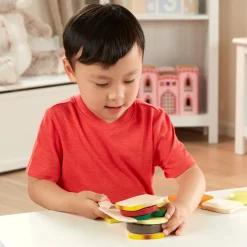 Sandwich Making Set - Wooden Play Food><noscript><img width=