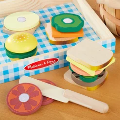 Sandwich Making Set - Wooden Play Food><noscript><img width=