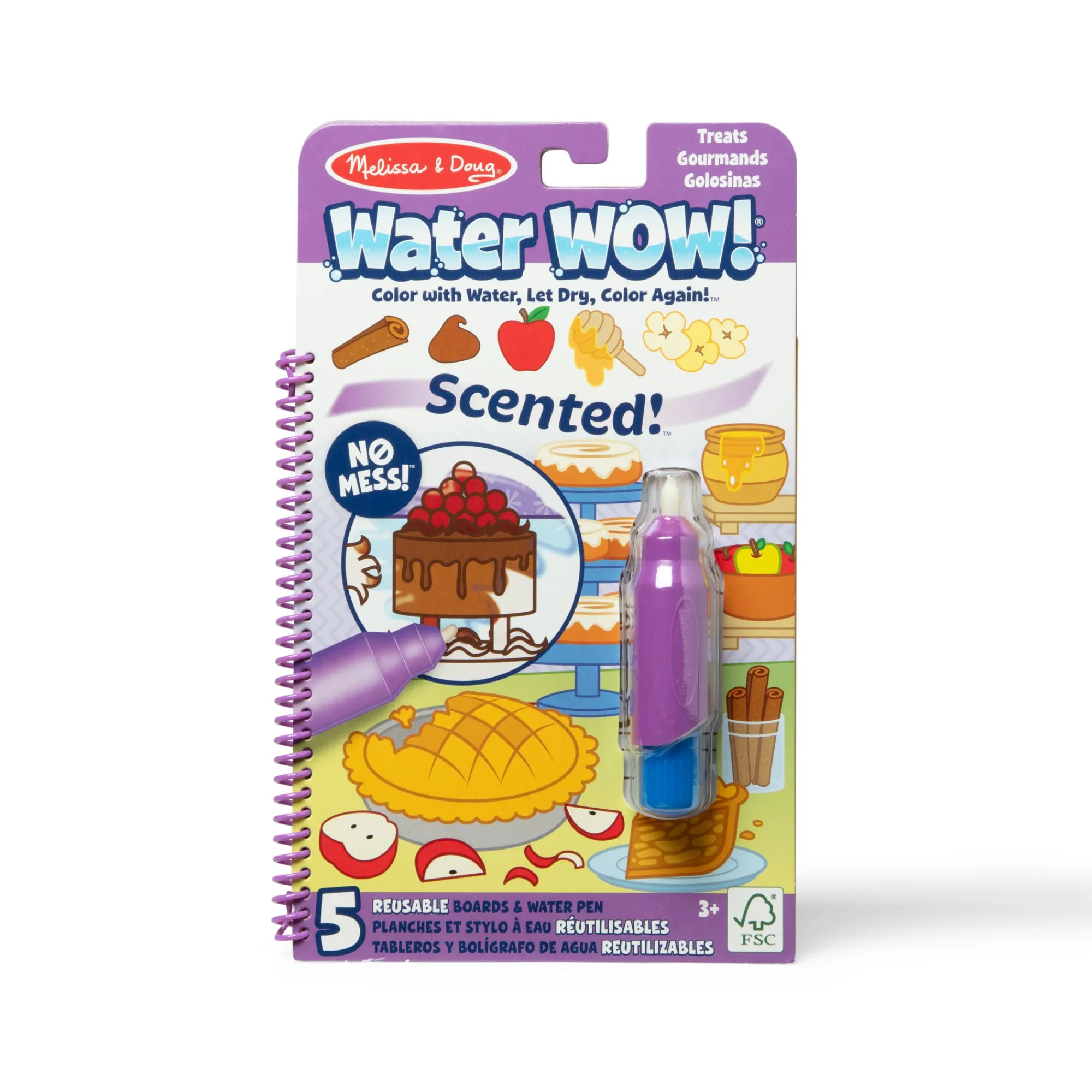 Scented Water WOW! Water-Reveal Pad - Treats>Melissa & Doug