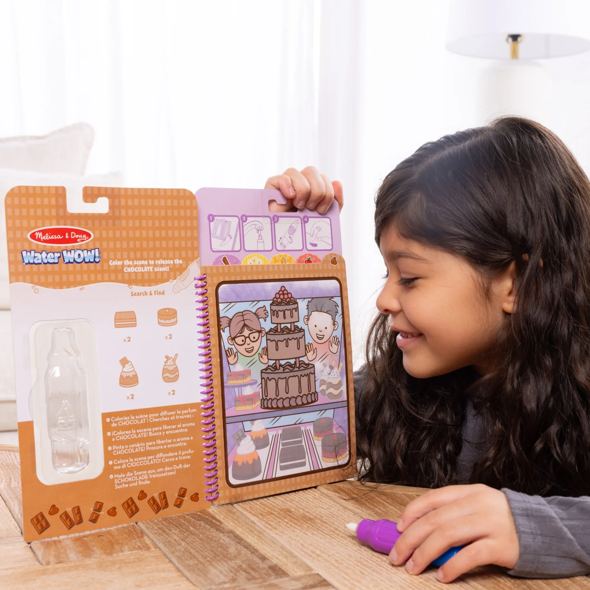 Scented Water WOW! Water-Reveal Pad - Treats>Melissa & Doug