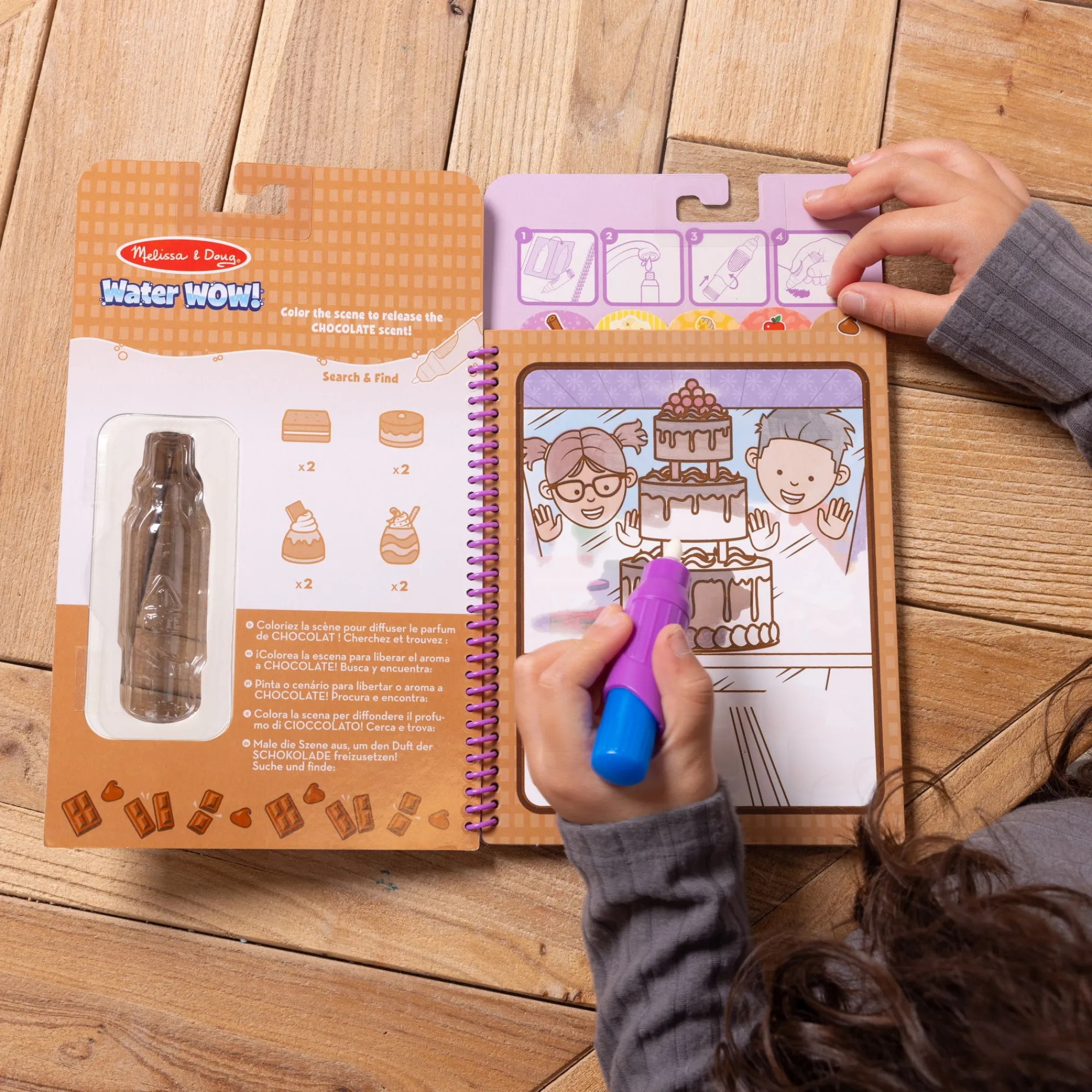 Scented Water WOW! Water-Reveal Pad - Treats>Melissa & Doug