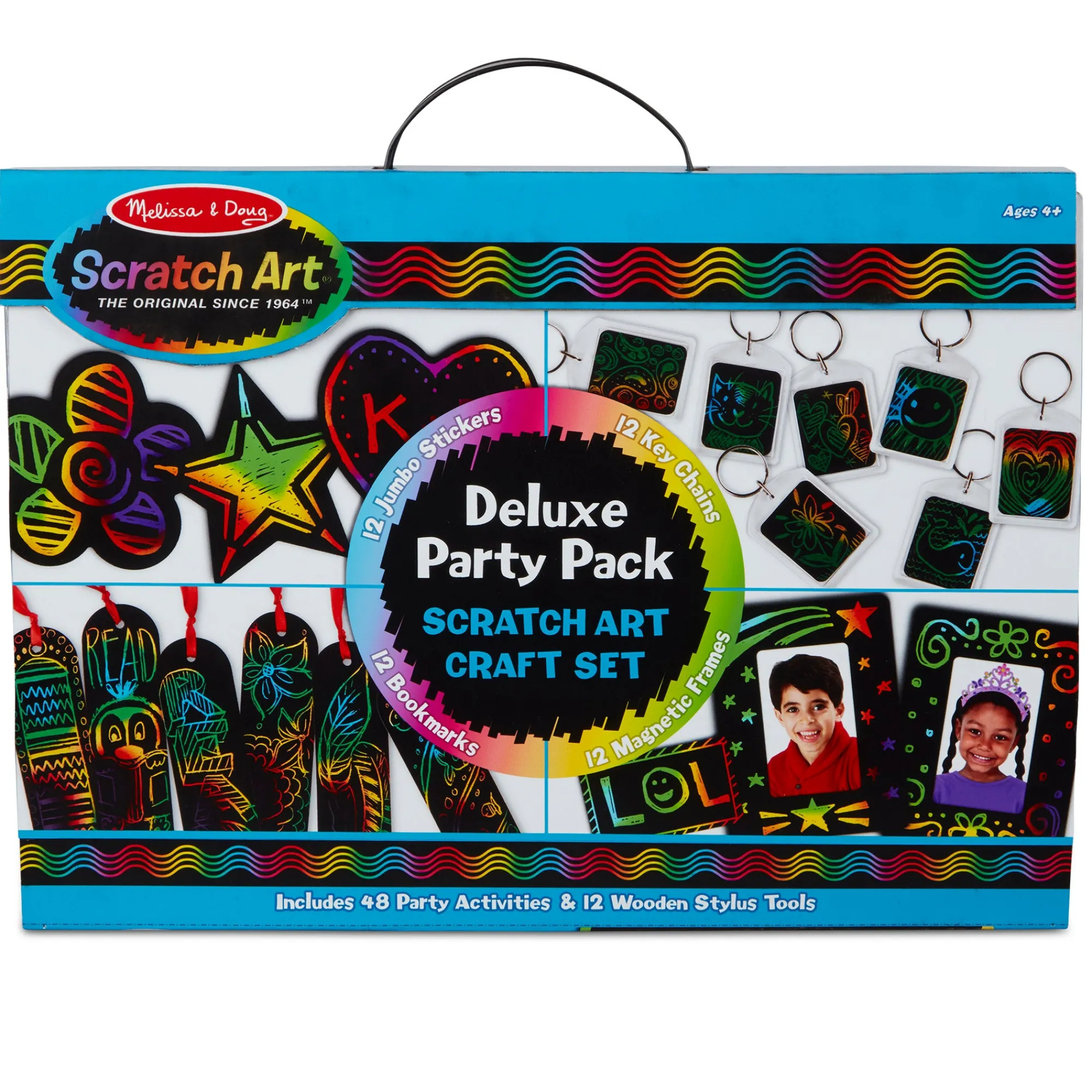 Scratch Art® Deluxe Party Pack>Melissa & Doug Hot