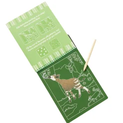 Scratch Art Pad Bundle - Vehicles Color-Reveal and Safari & Animal Hidden Pictures><noscript><img width=