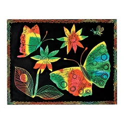 Scratch Art Paper Multicolor (50 sheets)><noscript><img width=