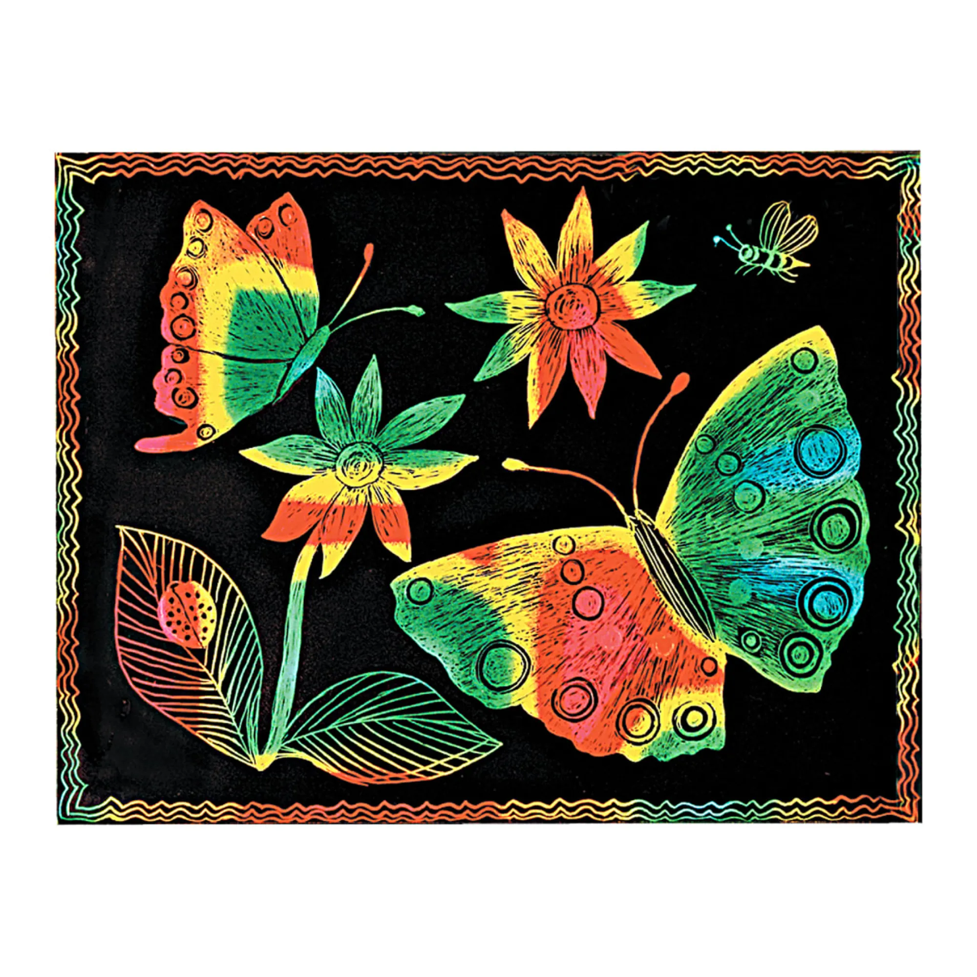 Scratch Art Paper Multicolor (50 sheets)>Melissa & Doug New