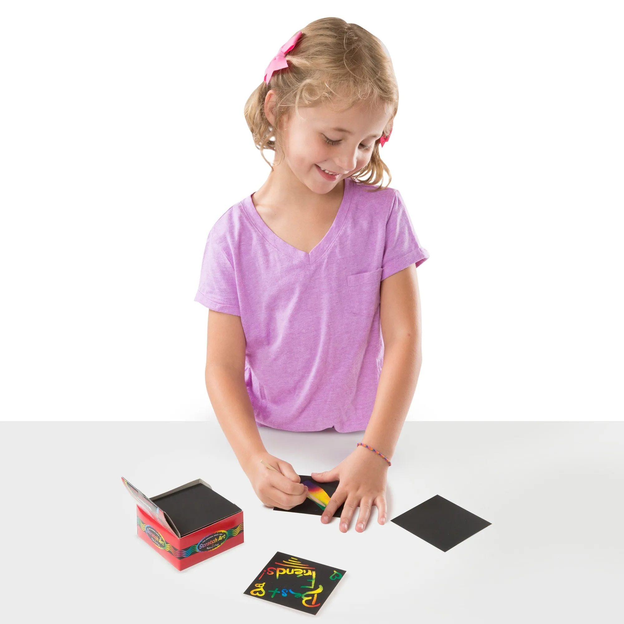 Scratch Art Rainbow Mini Notes _Box of 125>Melissa & Doug Online