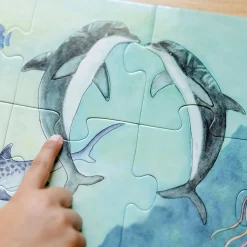 Search & Find Beneath the Waves Floor Puzzle - 48 Pieces><noscript><img width=