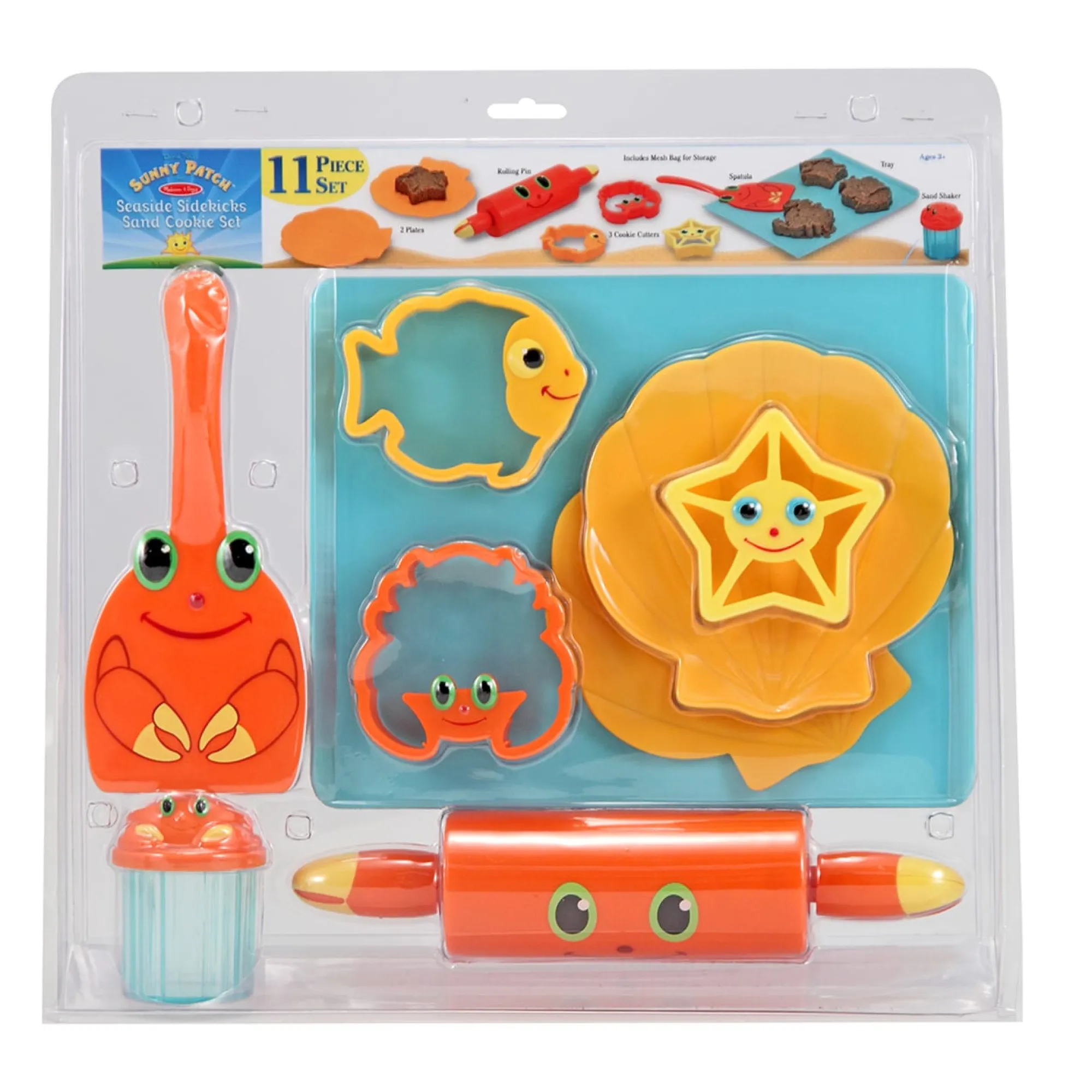 Seaside Sidekicks Sand Cookie Set>Melissa & Doug Outlet