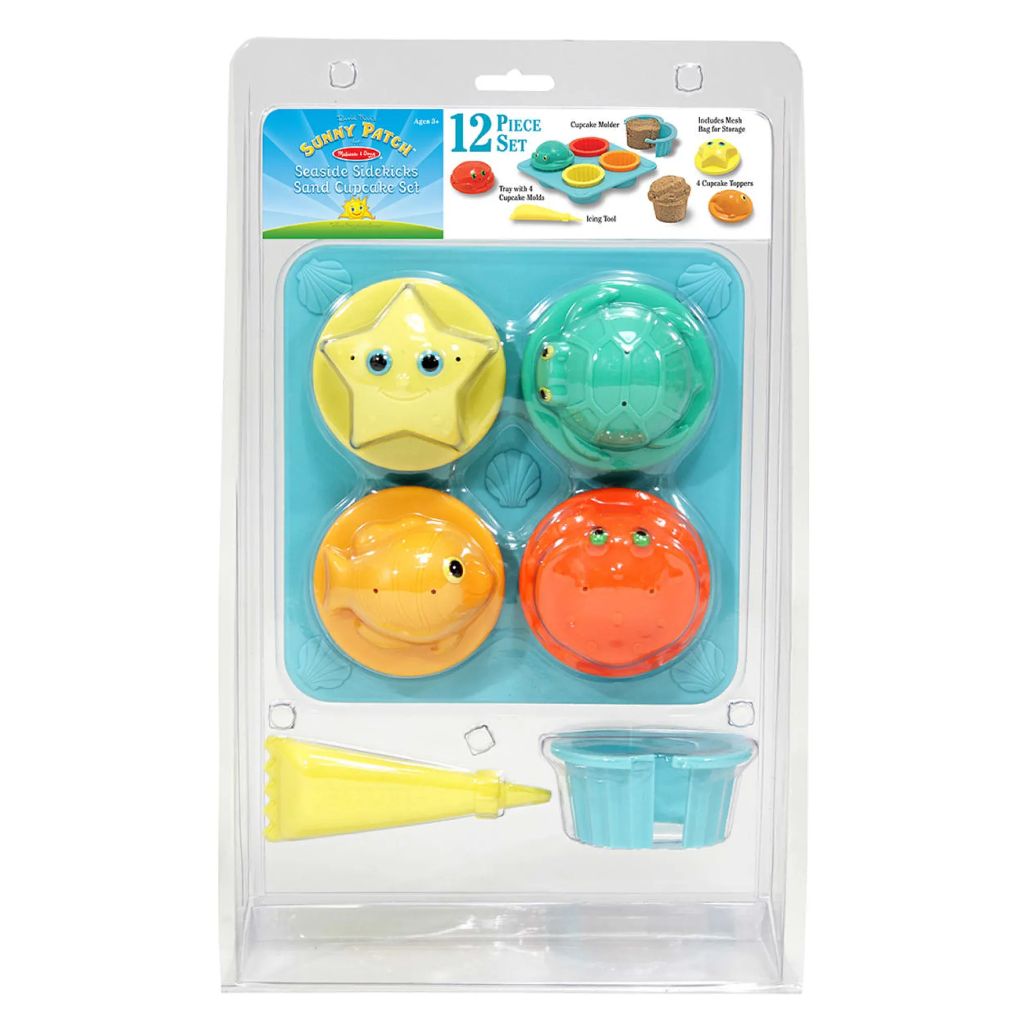 Seaside Sidekicks Sand Cupcake Set>Melissa & Doug Discount