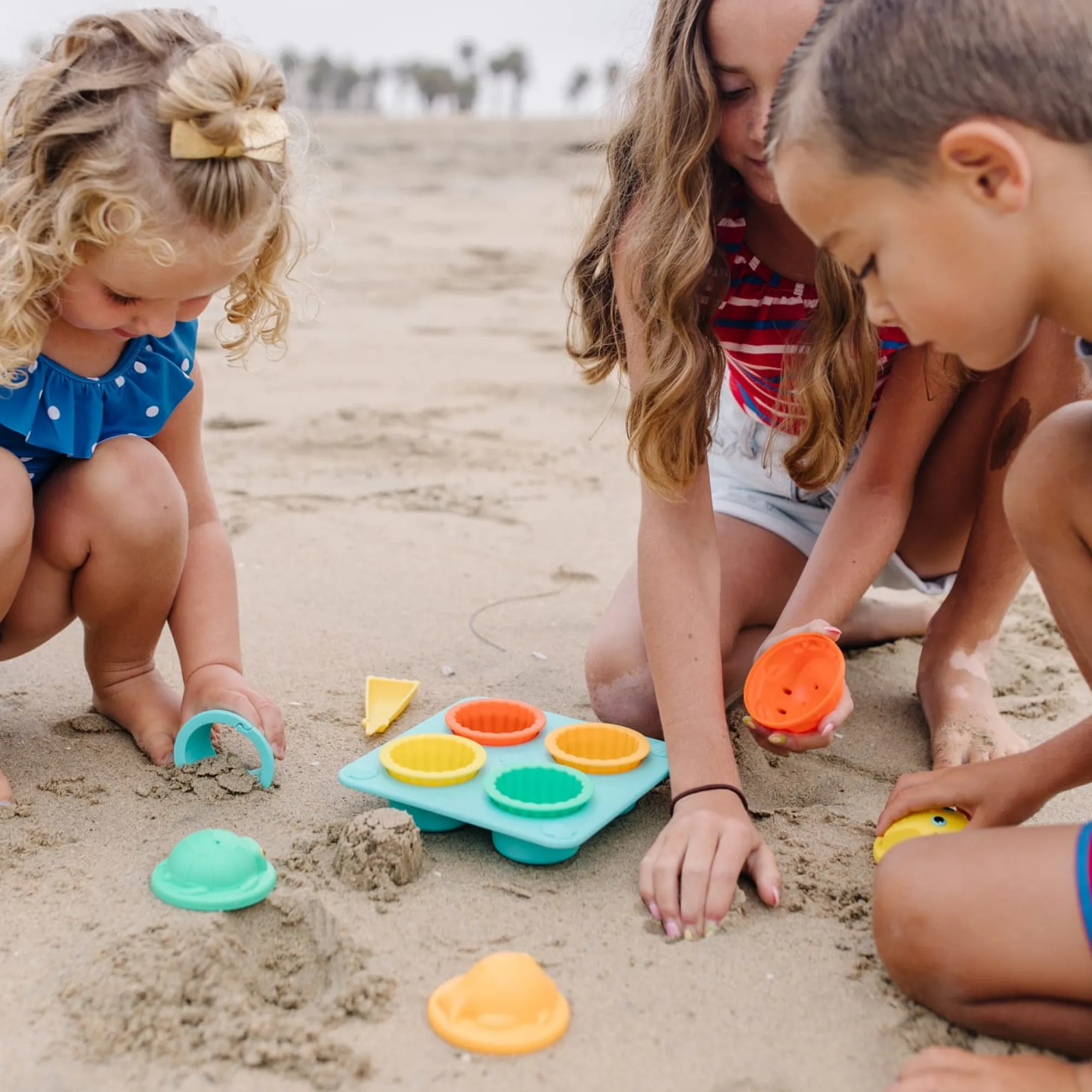 Seaside Sidekicks Sand Cupcake Set>Melissa & Doug Discount