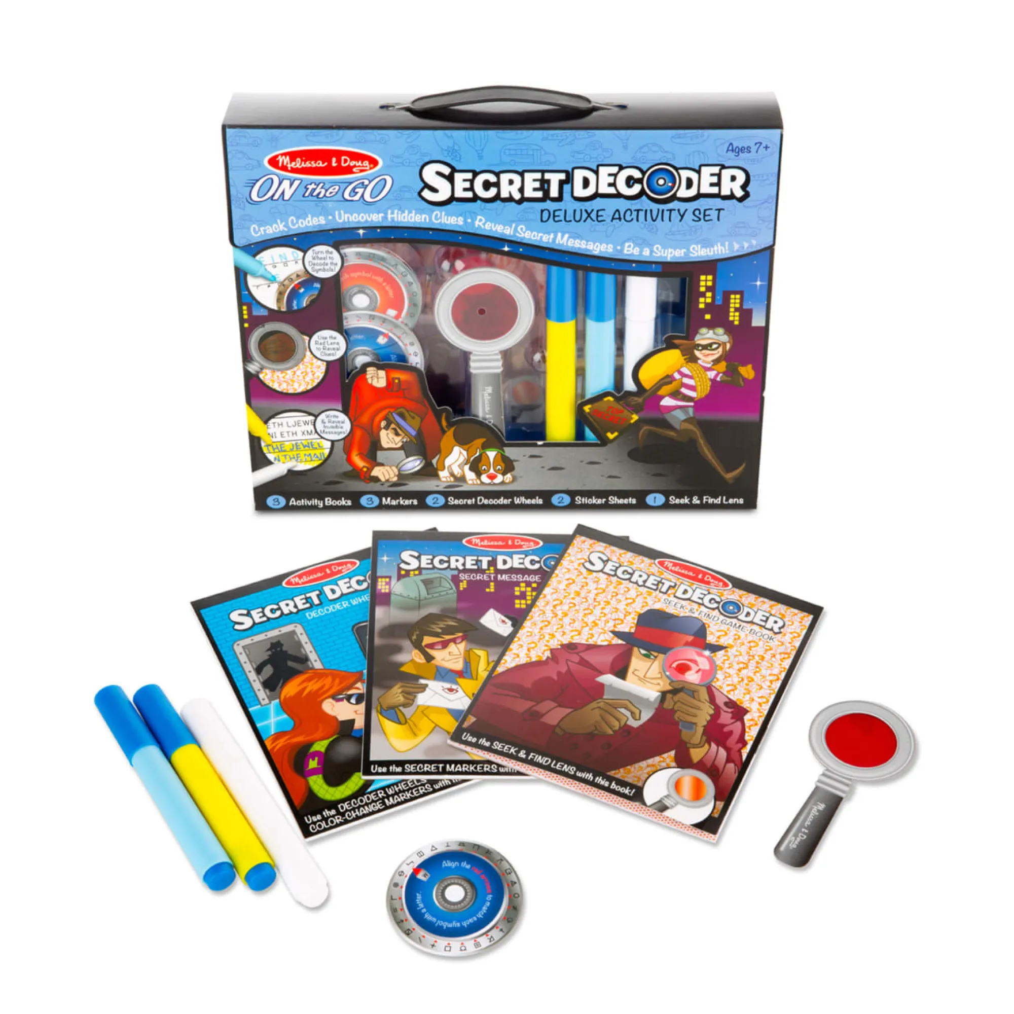 Secret Decoder Deluxe Activity Set - On the Go>Melissa & Doug Best