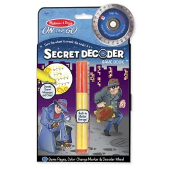 Secret Decoder Game Book - On the Go Travel Activity Book>Melissa & Doug New