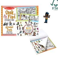 Seek & Find Sticker Pad – Around Town><noscript><img width=