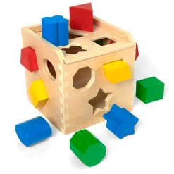 Shape-Sorting Cube>Melissa & Doug New