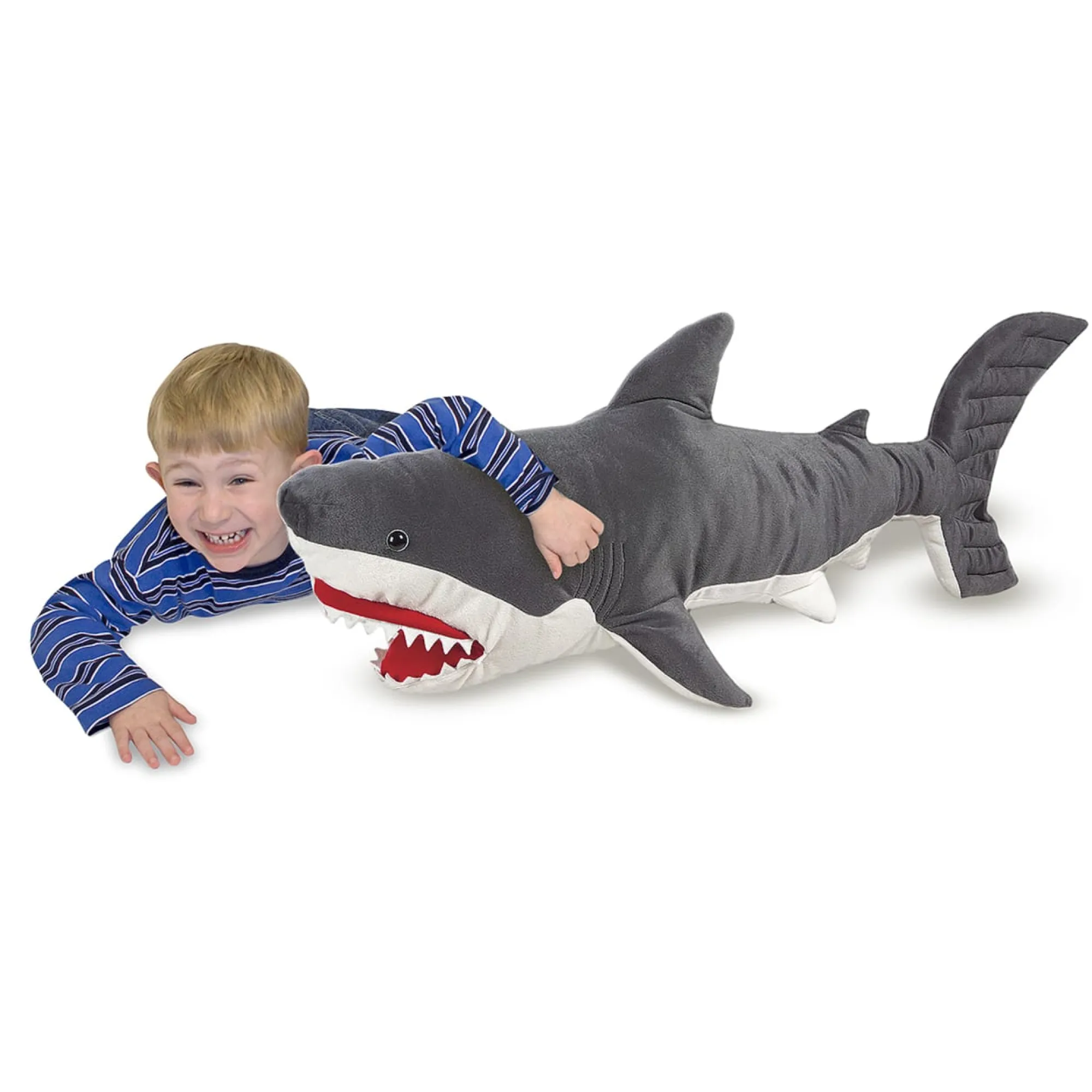 Shark Giant Stuffed Animal>Melissa & Doug
