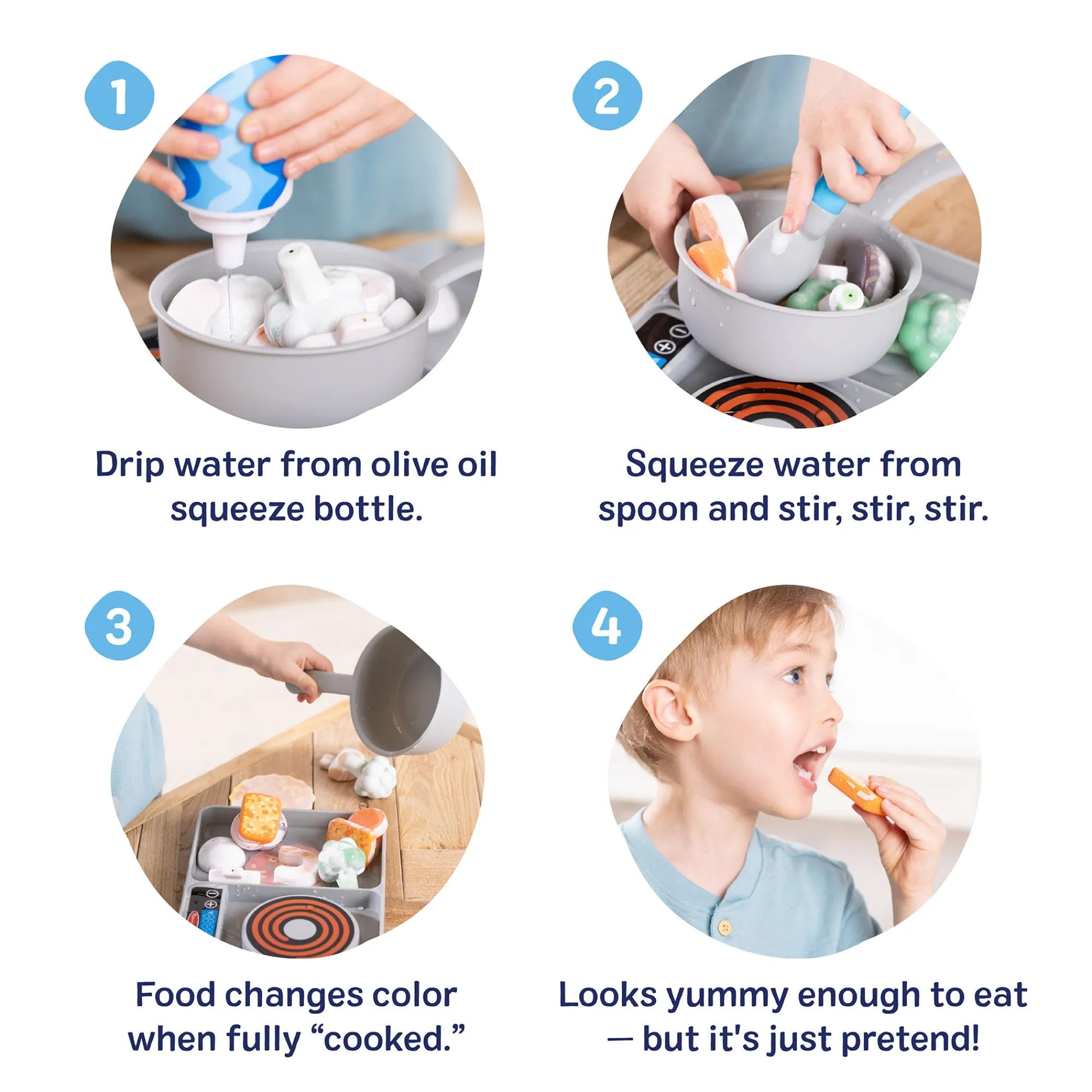 Simmer & Stir Stovetop Play Set with Color Changing Water WOW!>Melissa & Doug Sale