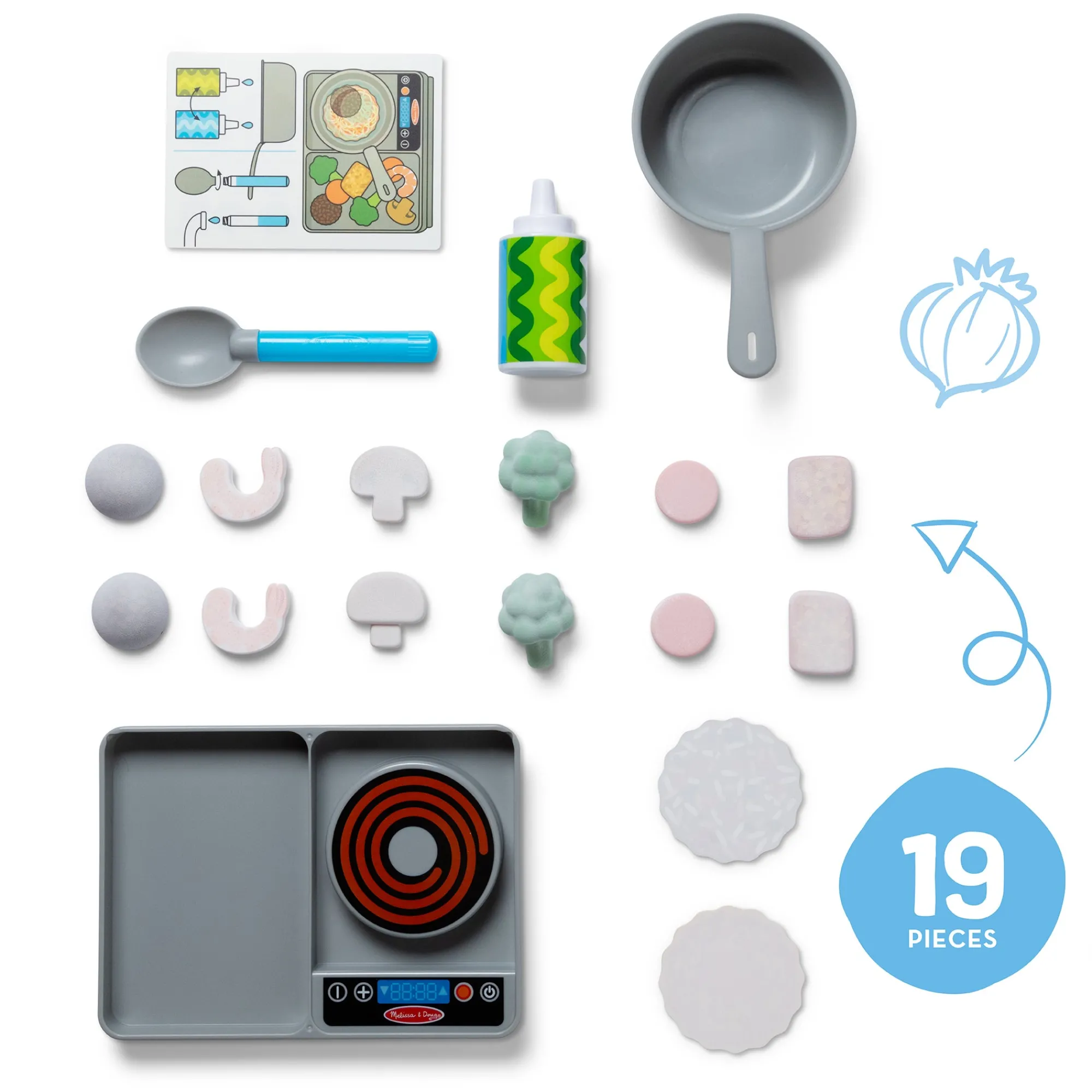 Simmer & Stir Stovetop Play Set with Color Changing Water WOW!>Melissa & Doug Sale