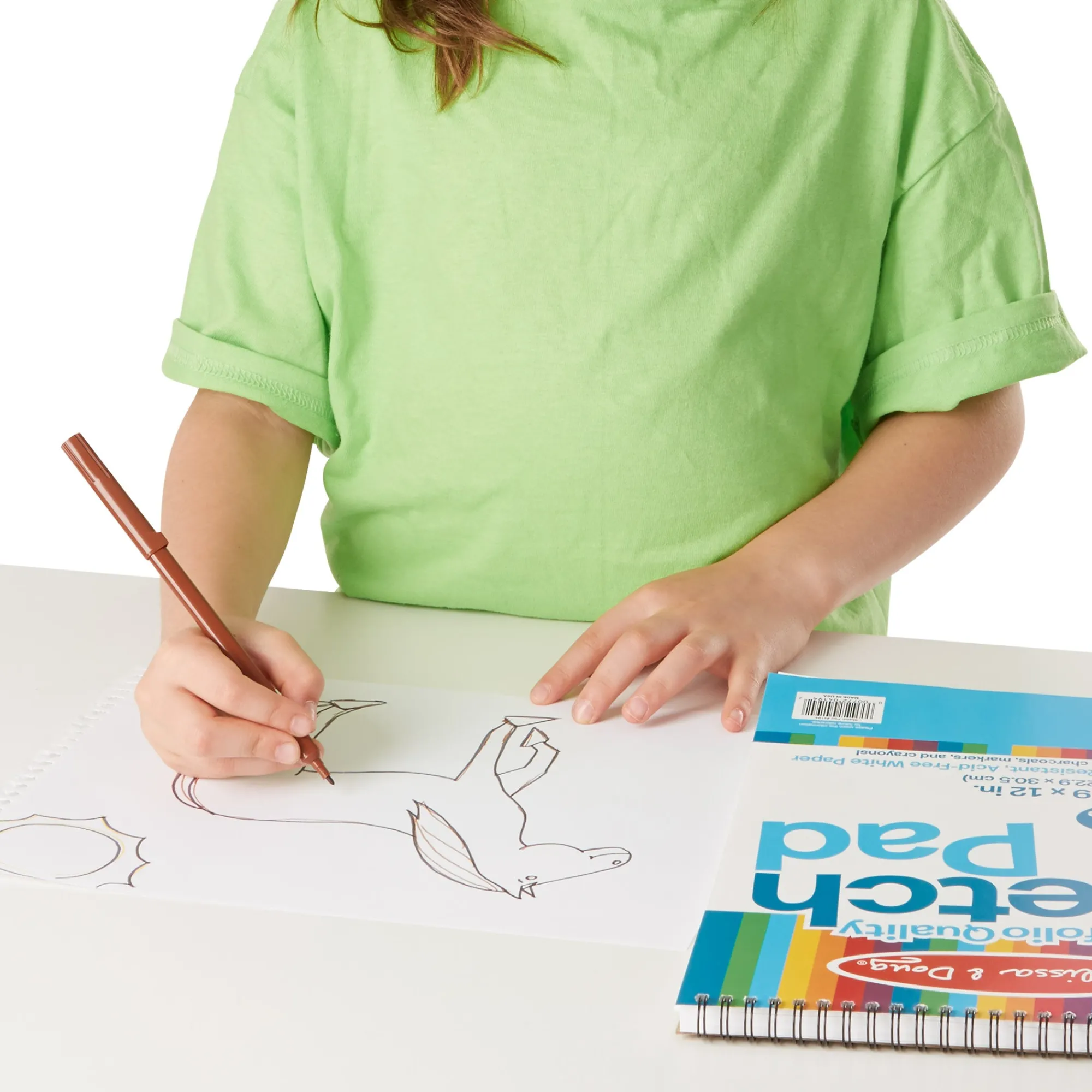 Sketch Pad 2-Pack (9-Inch x 12-Inch)>Melissa & Doug New