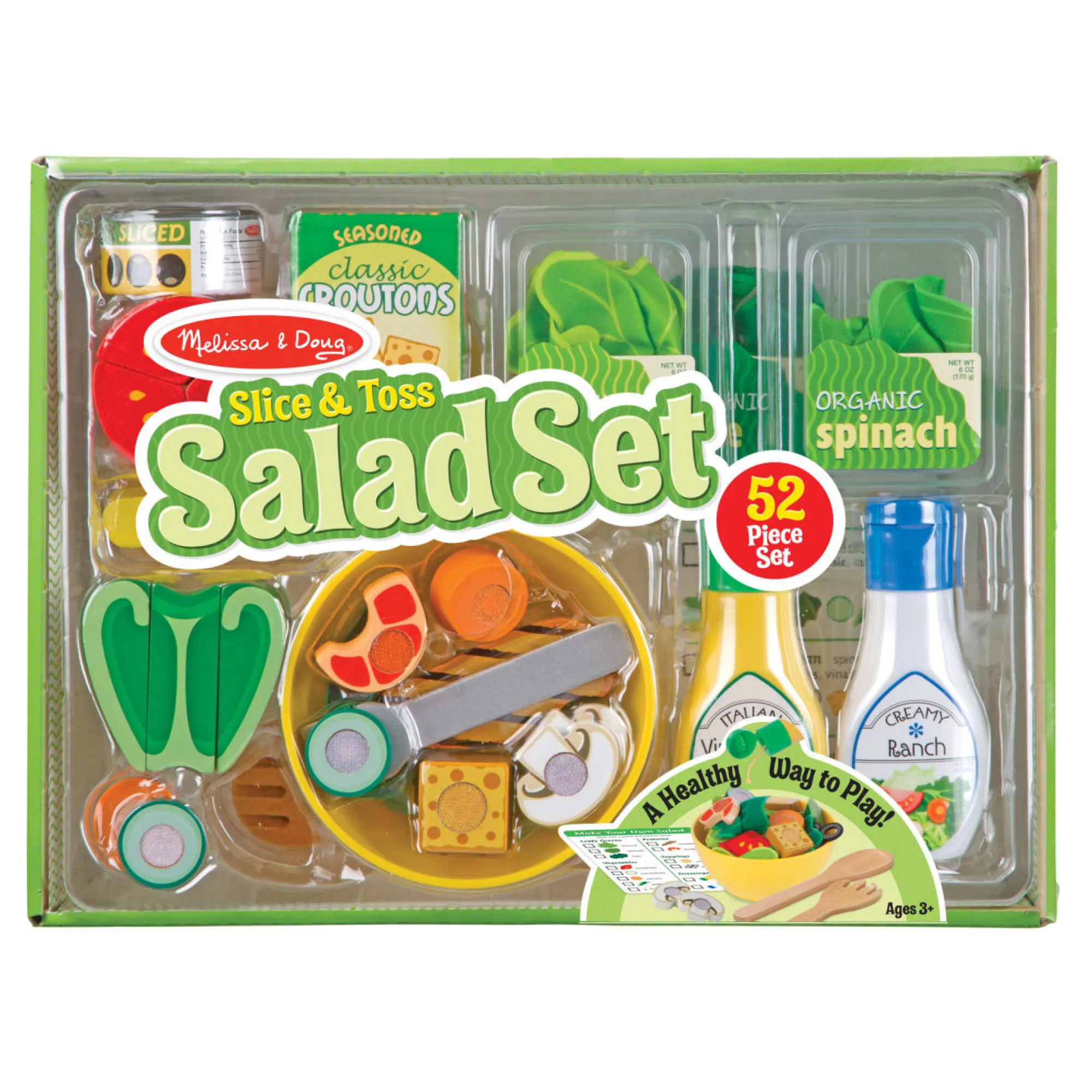 Slice & Toss Salad Set>Melissa & Doug