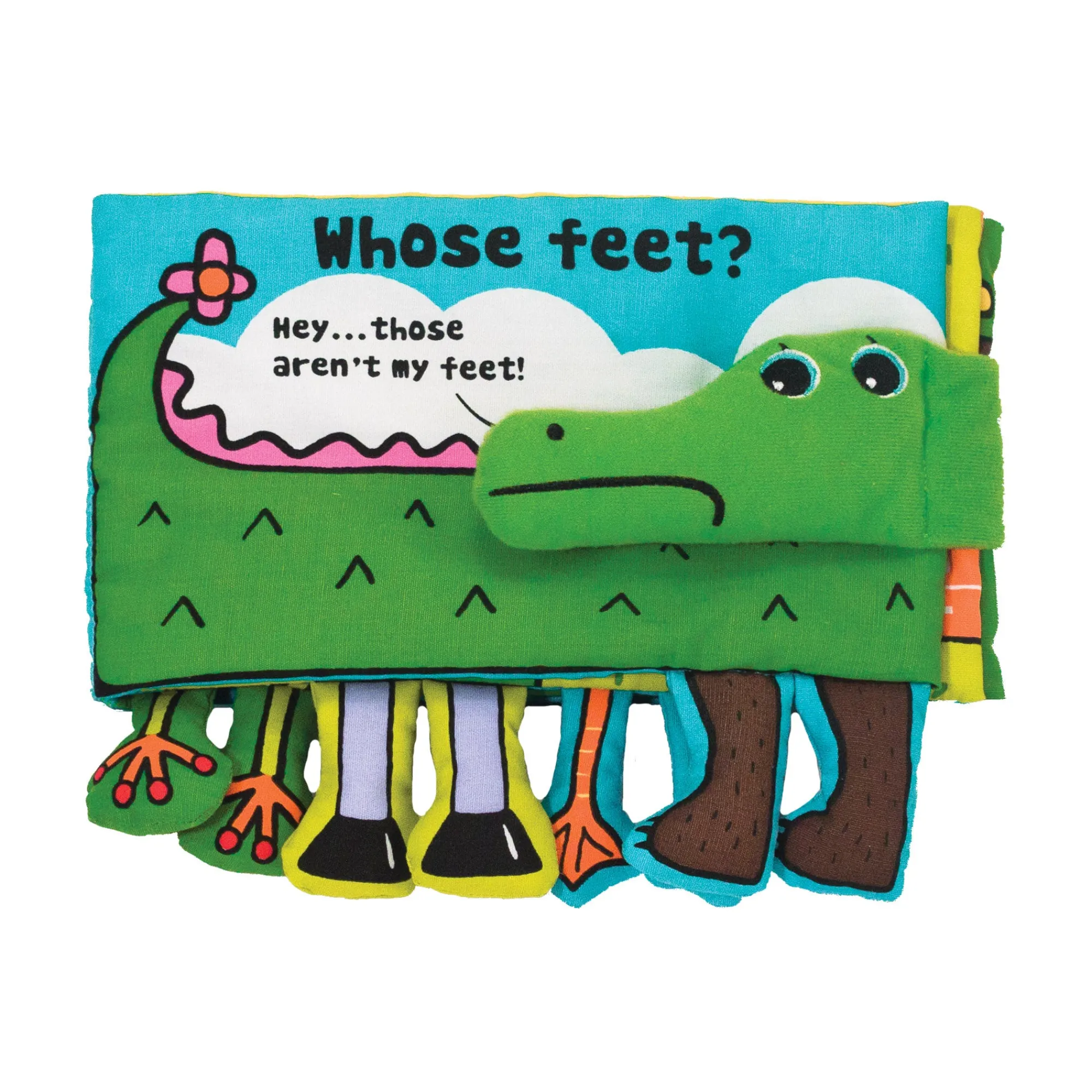 Soft Activity Book - Whose Feet?>Melissa & Doug Sale