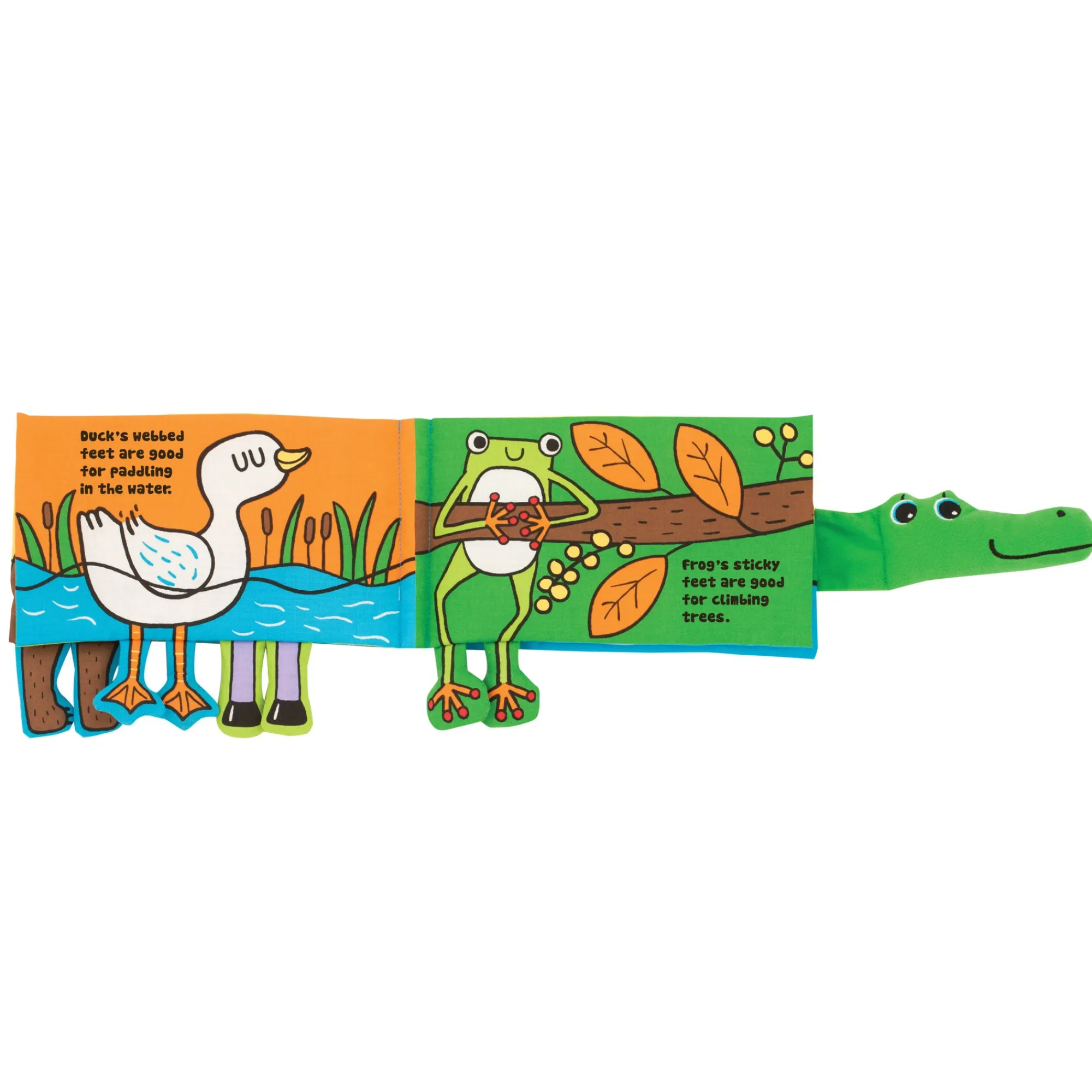Soft Activity Book - Whose Feet?>Melissa & Doug Sale