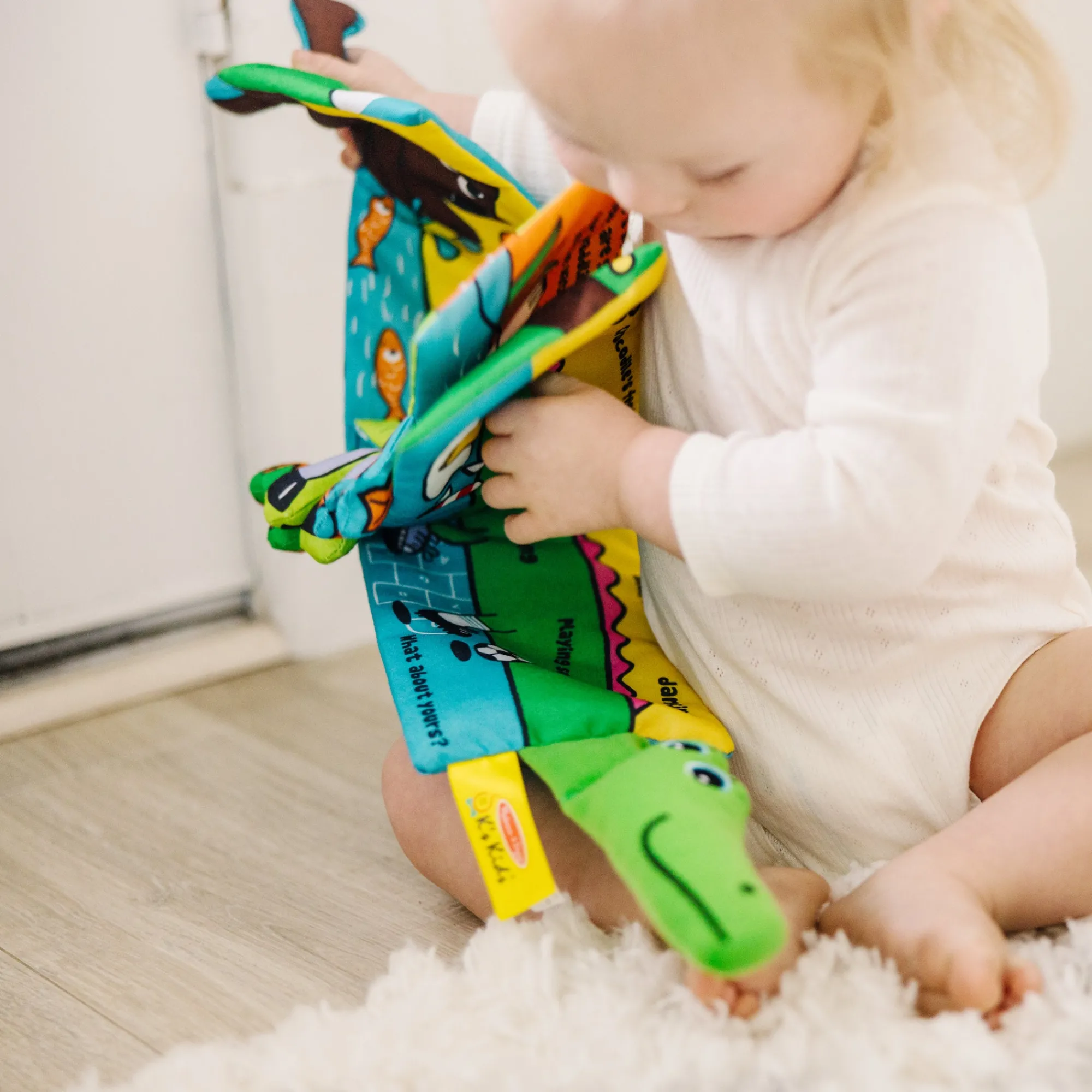 Soft Activity Book - Whose Feet?>Melissa & Doug Sale