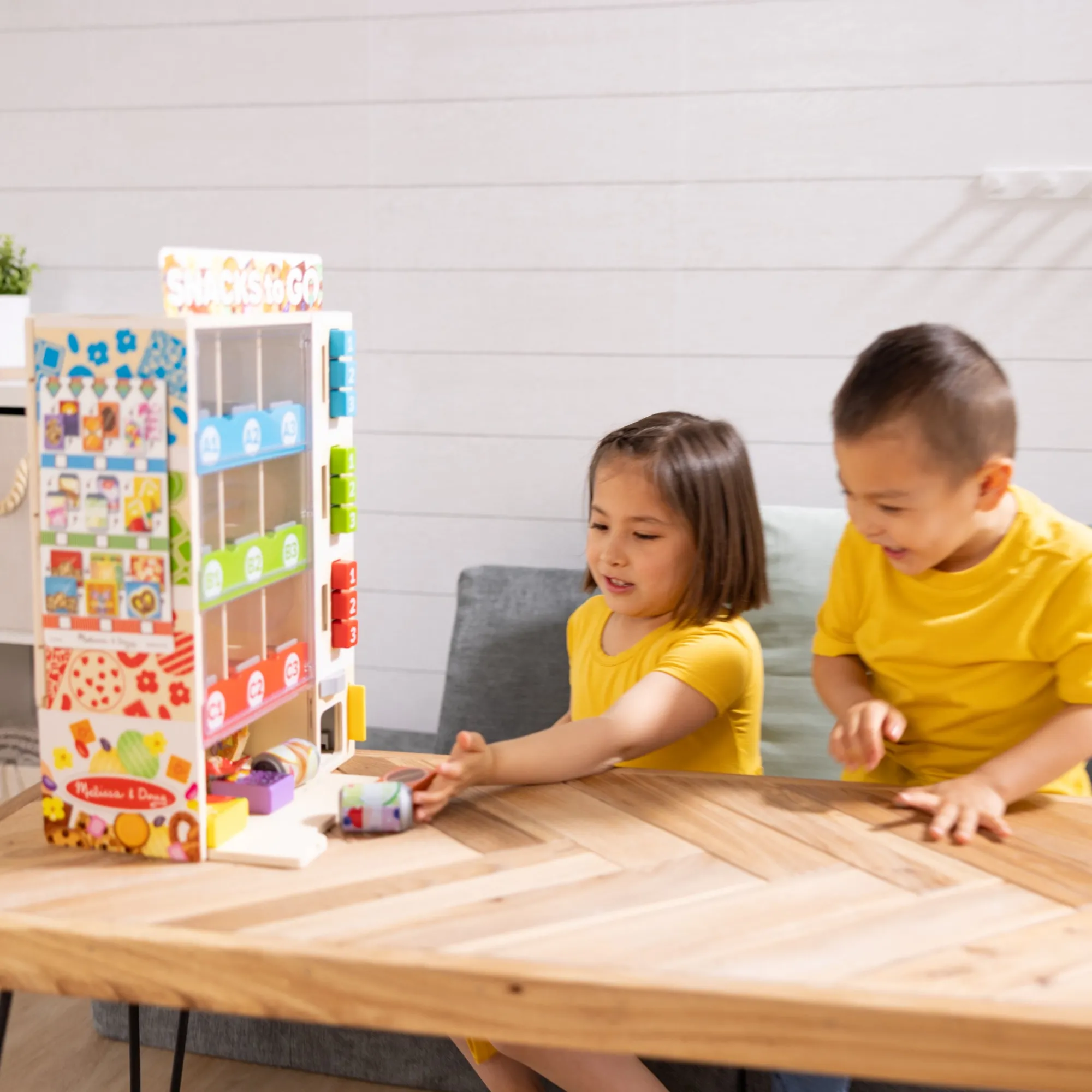 Sort, Stock, Select Wooden Vending Machine Play Set>Melissa & Doug Discount