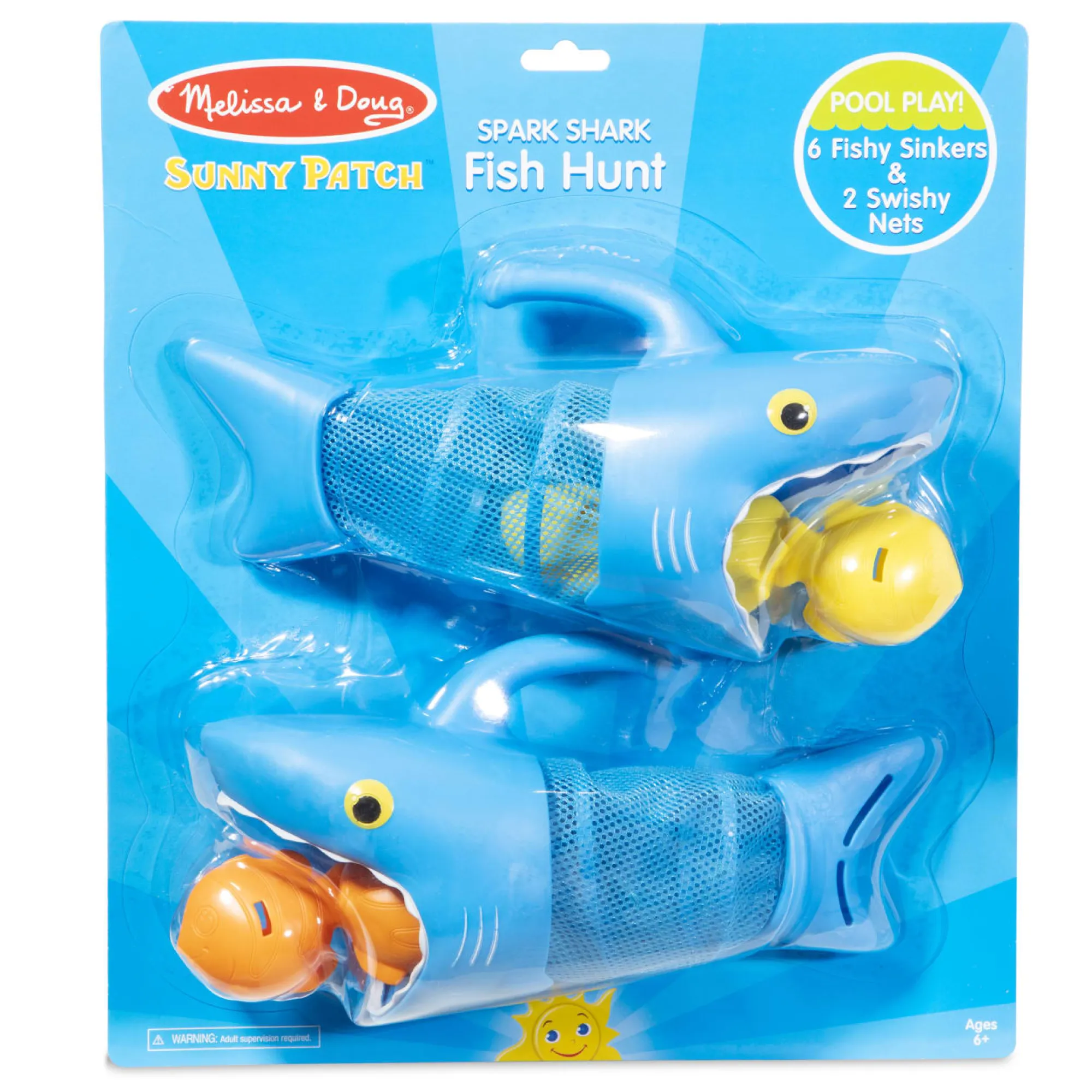 Spark Shark Fish Hunt Pool Toy>Melissa & Doug Sale