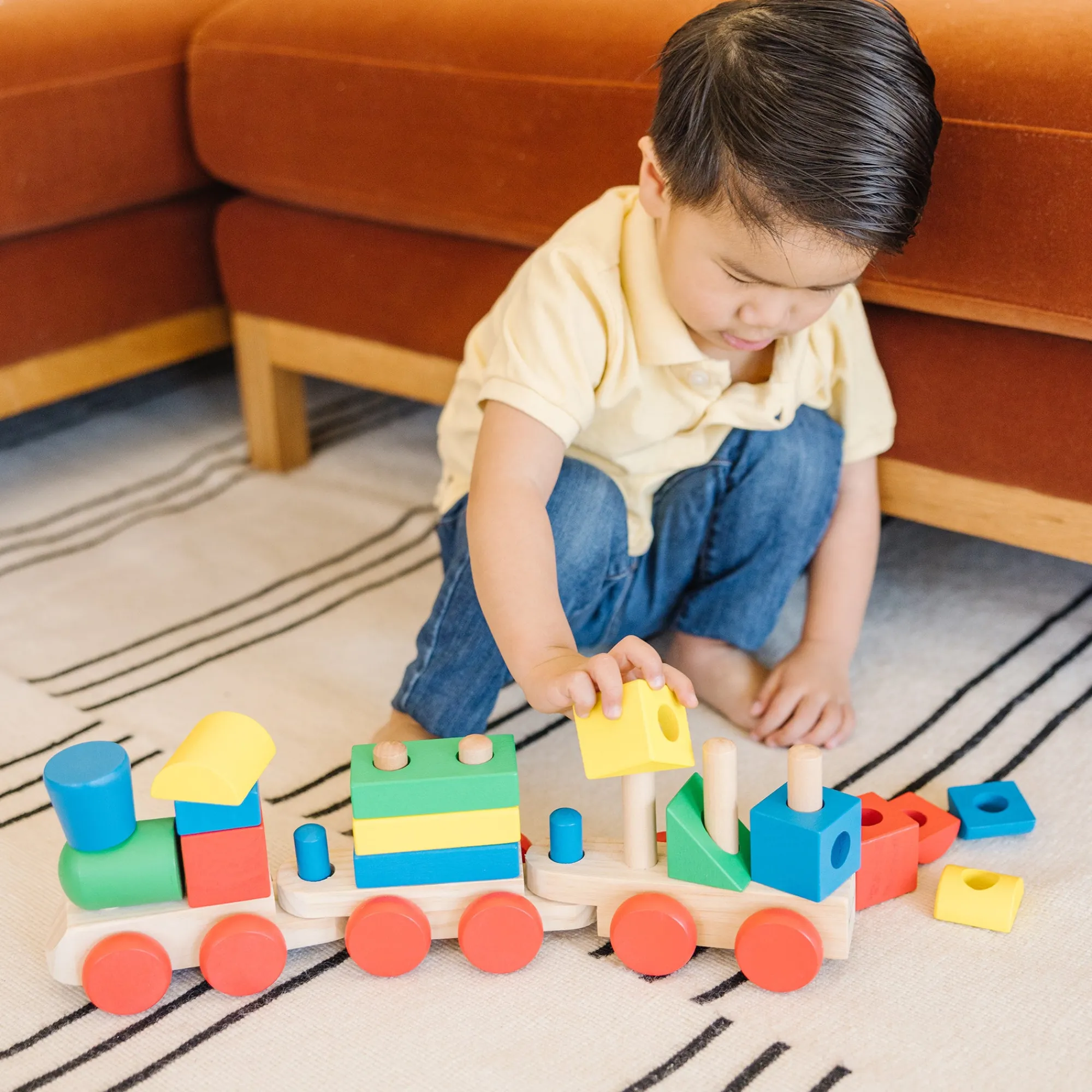 Stacking Train Toddler Toy>Melissa & Doug Outlet