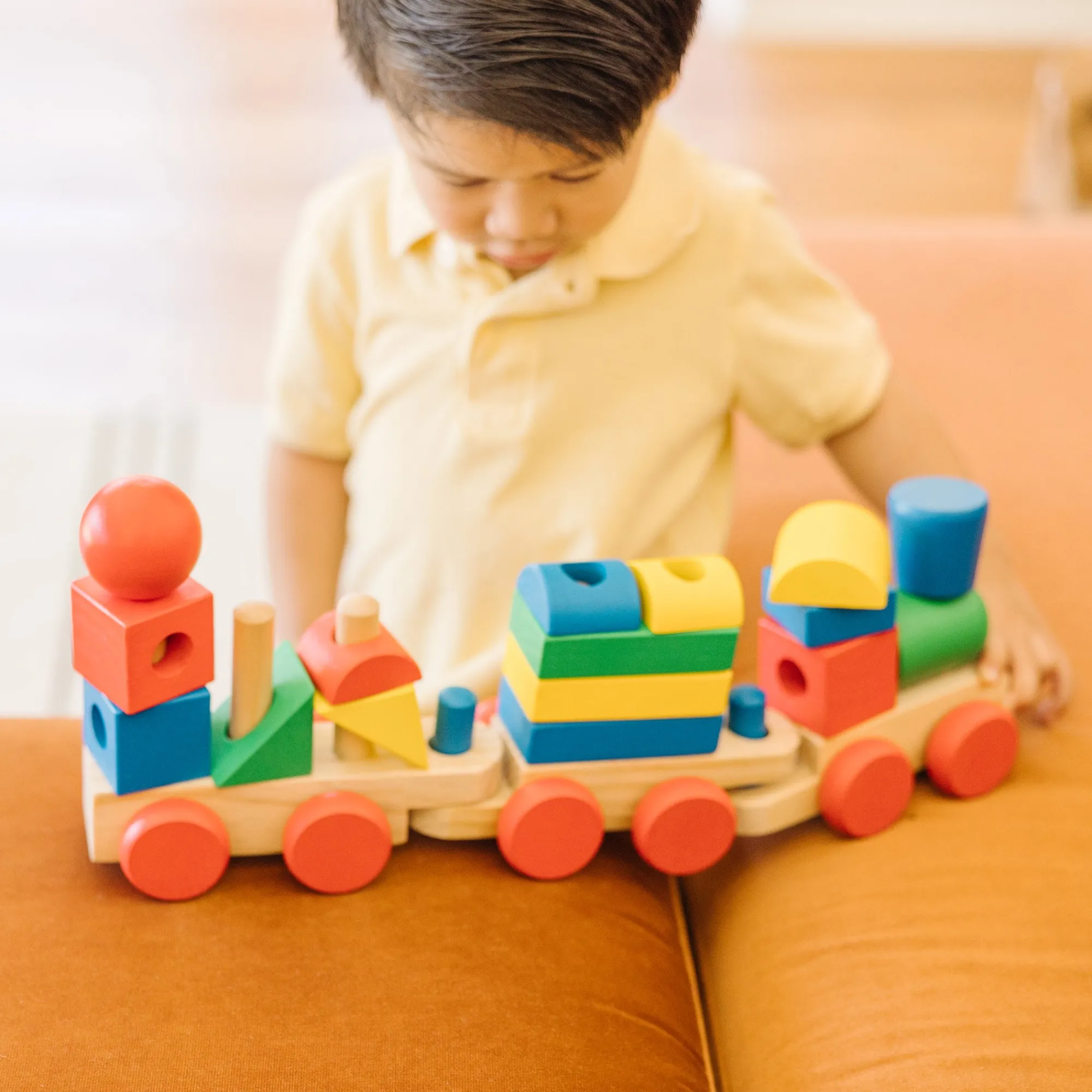 Stacking Train Toddler Toy>Melissa & Doug Outlet