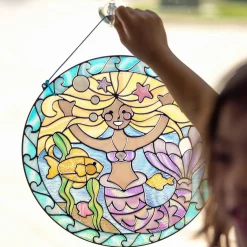 Stained Glass Made Easy - Mermaid>Melissa & Doug Sale