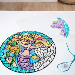 Stained Glass Made Easy - Mermaid><noscript><img width=
