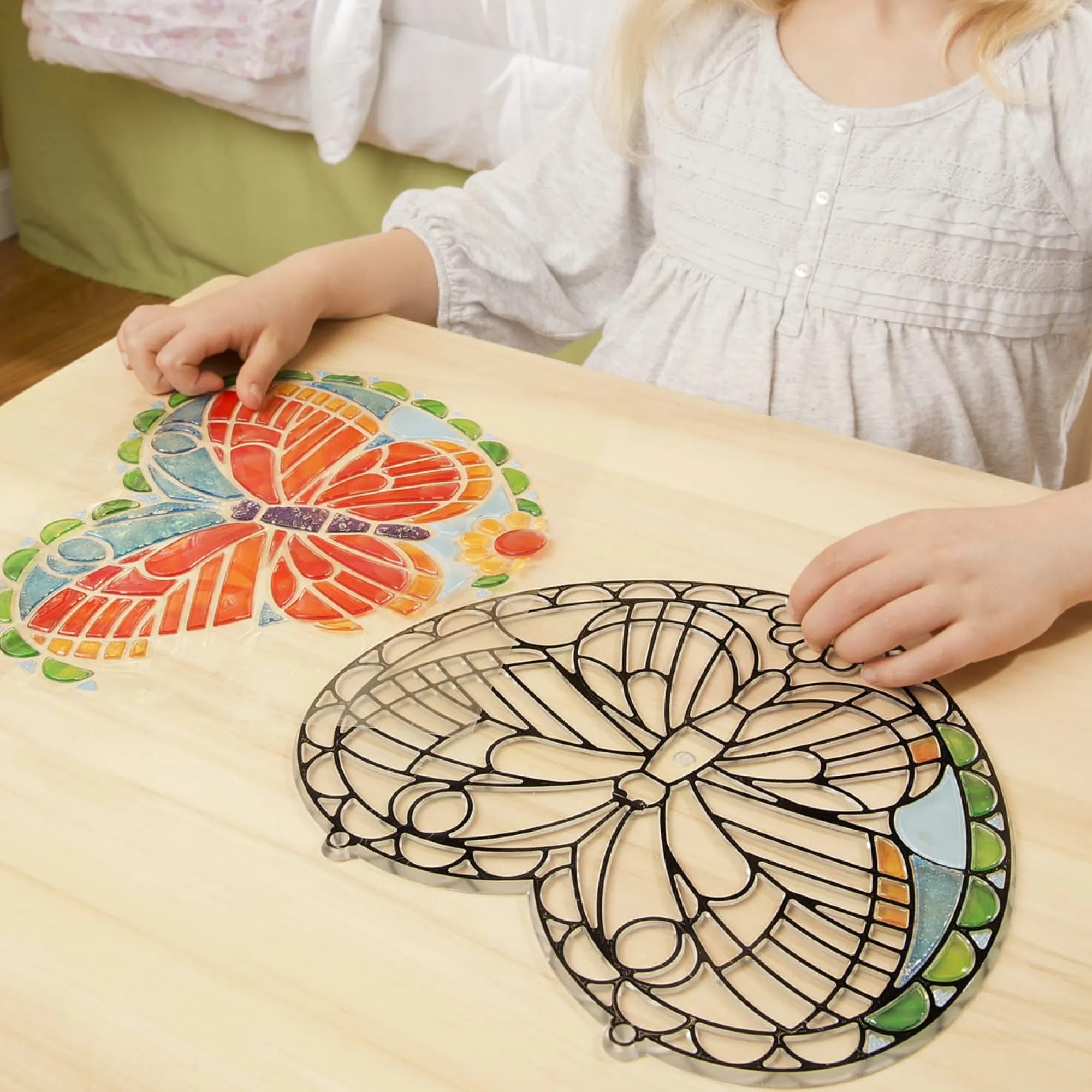 Stained Glass Made Easy - Butterfly>Melissa & Doug