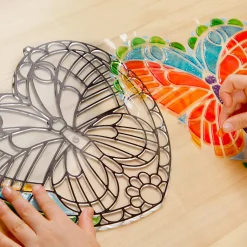 Stained Glass Made Easy - Butterfly><noscript><img width=