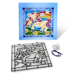 Stained Glass Made Easy - Unicorn><noscript><img width=
