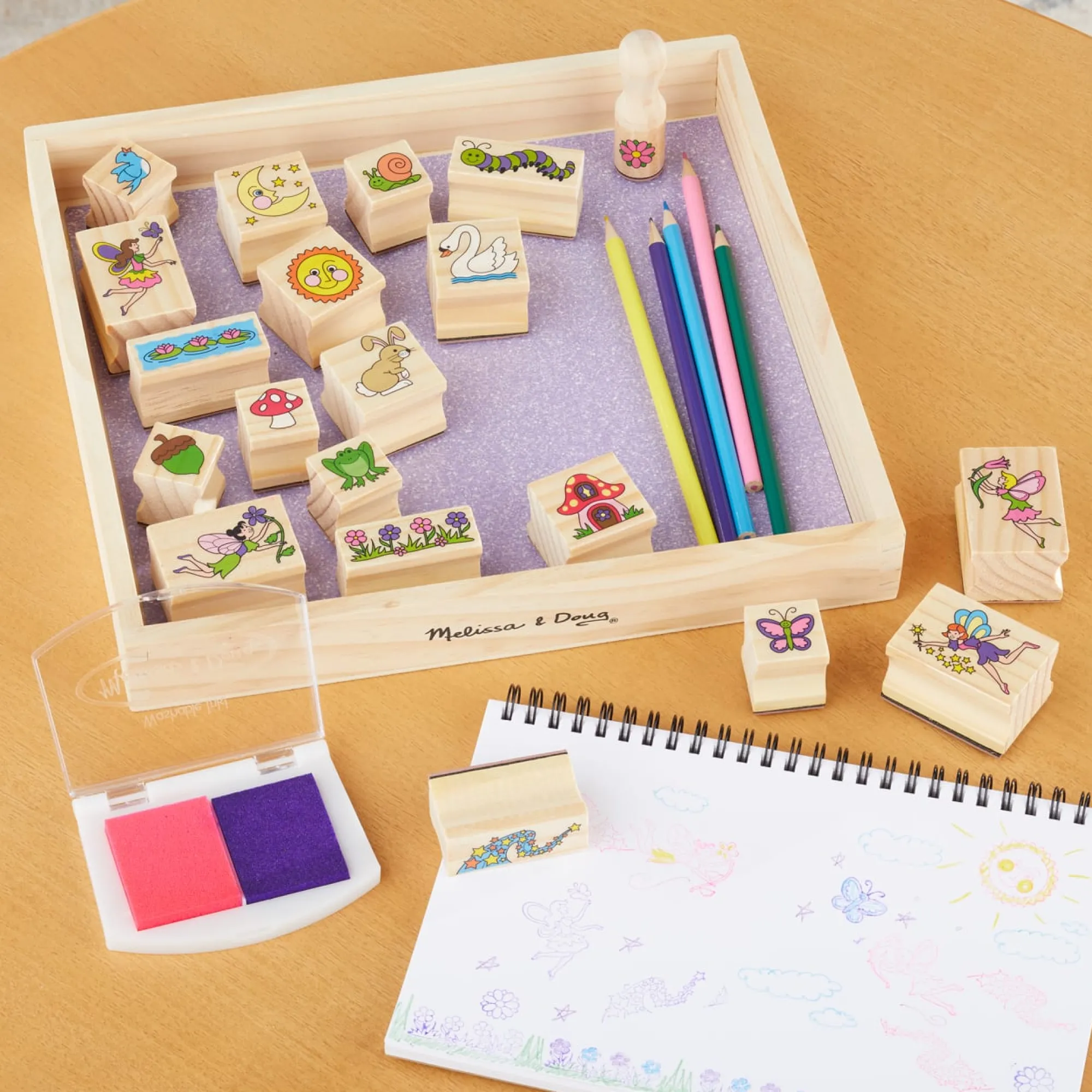 Stamp-a-Scene Fairy Garden>Melissa & Doug