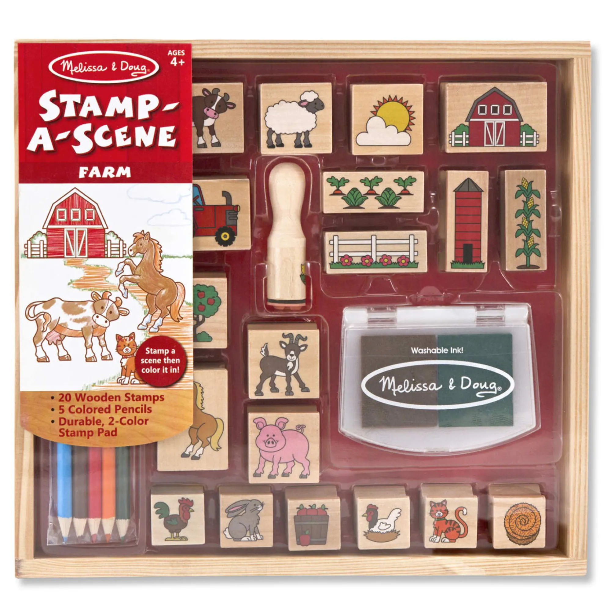 Stamp-a-Scene Farm>Melissa & Doug Best