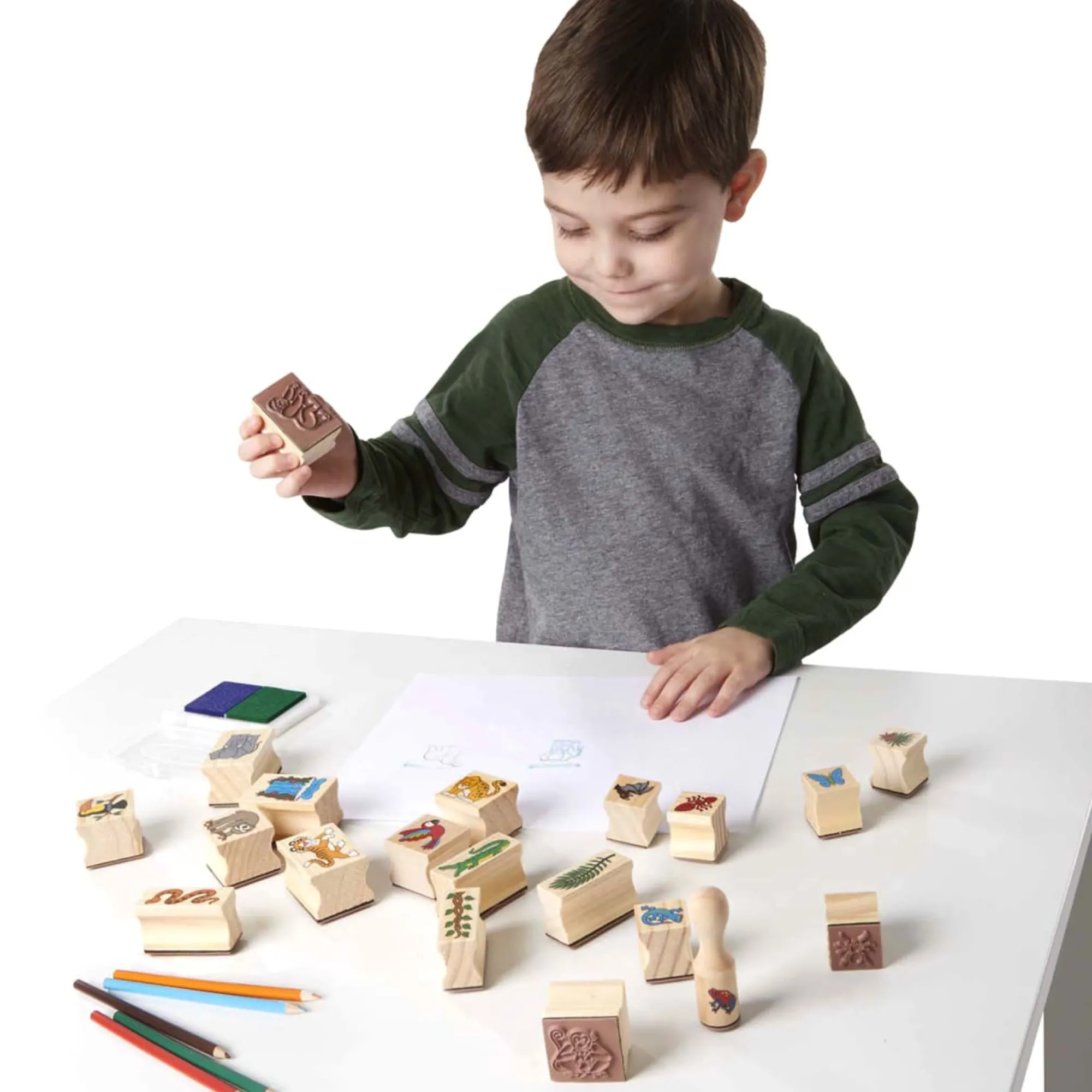 Stamp-a-Scene Rain Forest>Melissa & Doug Outlet