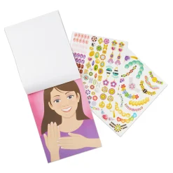 Sticker Pad - Jewelry & Nails Glitter Collection><noscript><img width=