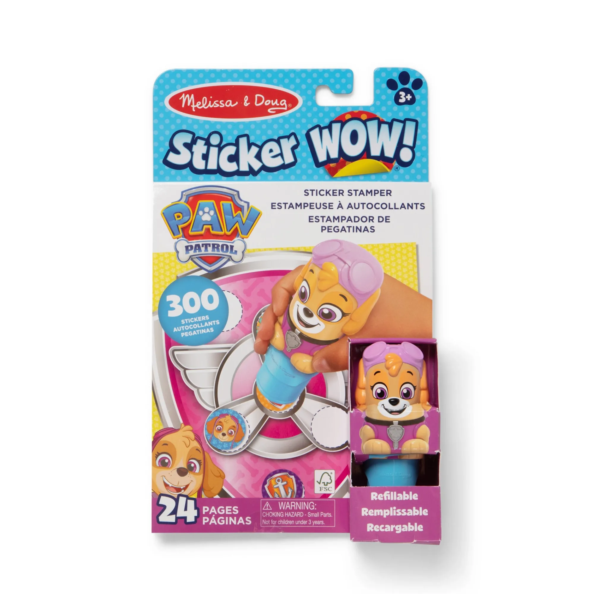 Sticker WOW!™ Activity Pad & Sticker Stamper - PAW Patrol Skye>Melissa & Doug Best