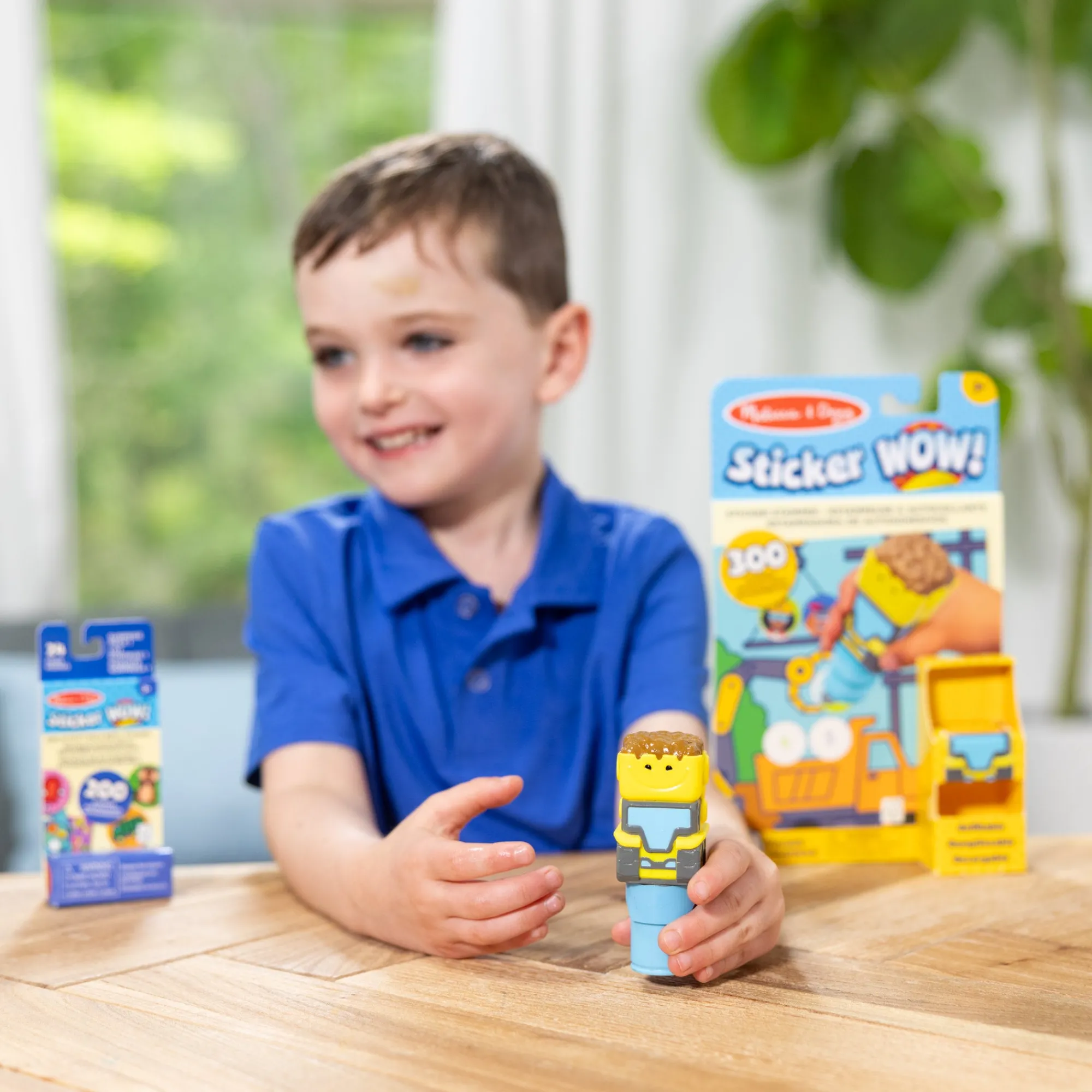 Sticker WOW!™ Activity Pad & Sticker Stamper - Bulldozer>Melissa & Doug Sale