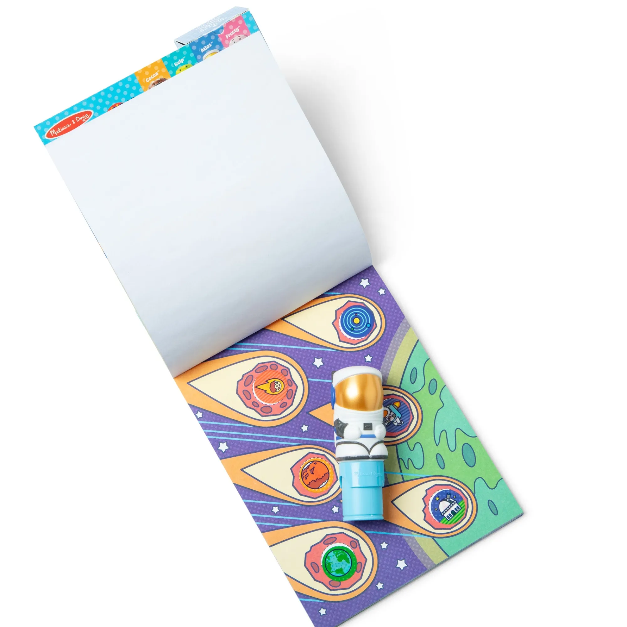 Sticker WOW!™ Activity Pad & Sticker Stamper - Astronaut>Melissa & Doug