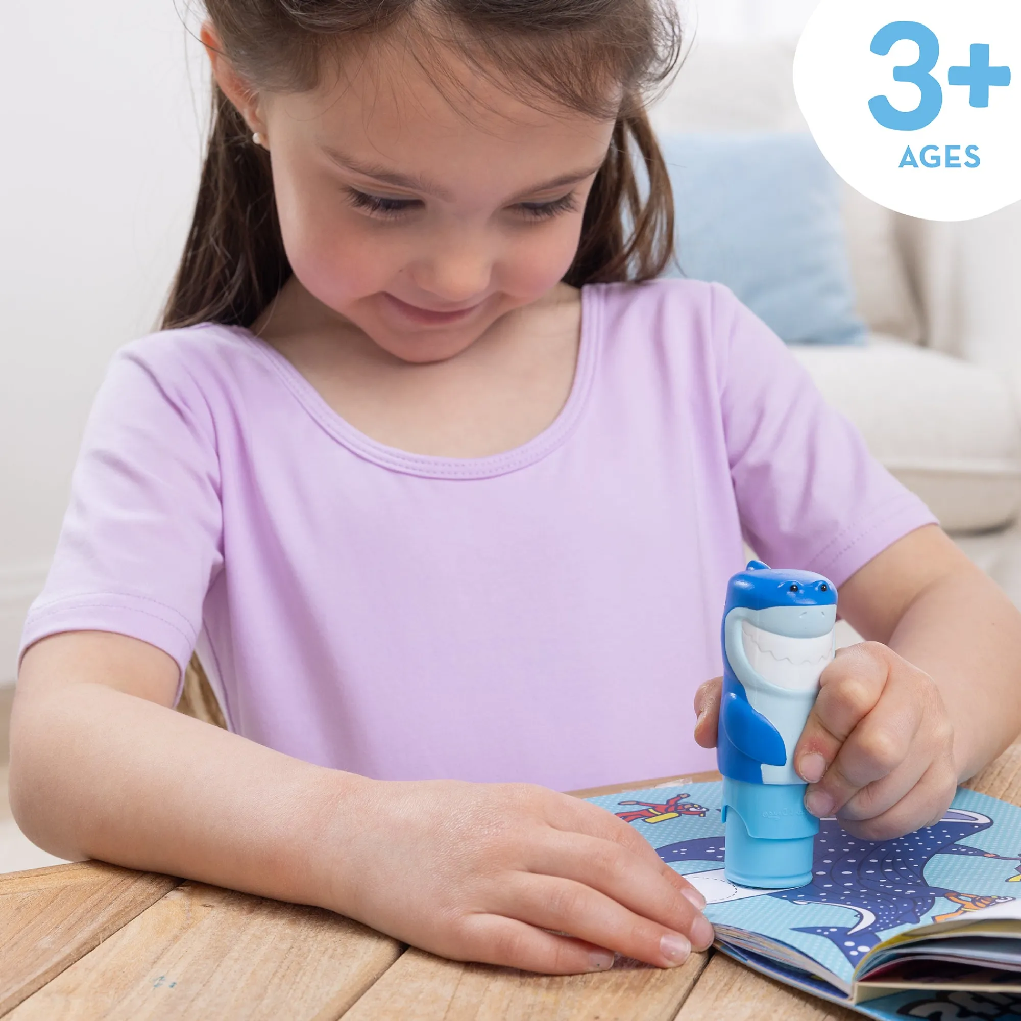 Sticker WOW!™ Activity Pad & Sticker Stamper - Shark>Melissa & Doug Clearance