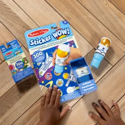 Sticker WOW!™ Astronaut Bundle: Activity Pad & Sticker Stamper + Mini Activity Pad and 200 Refill Stickers>Melissa & Doug Outlet