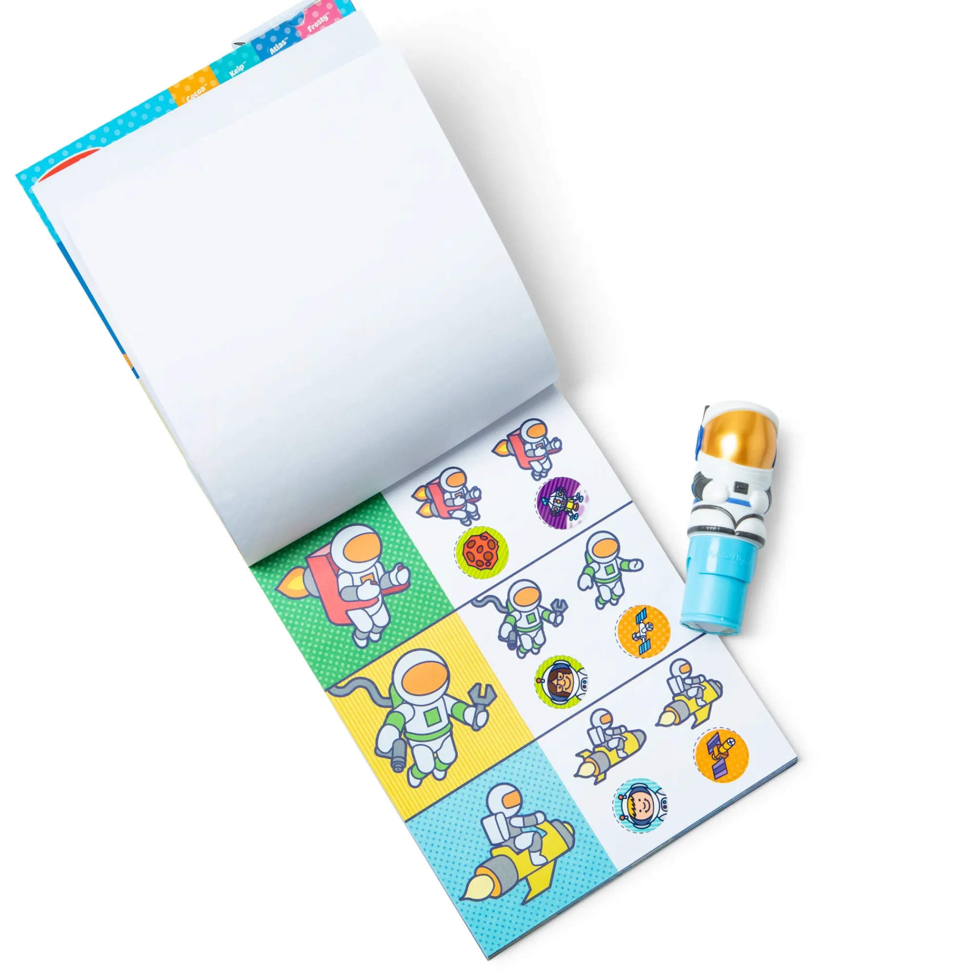 Sticker WOW!™ Astronaut Bundle: Activity Pad & Sticker Stamper + Mini Activity Pad and 200 Refill Stickers>Melissa & Doug Outlet